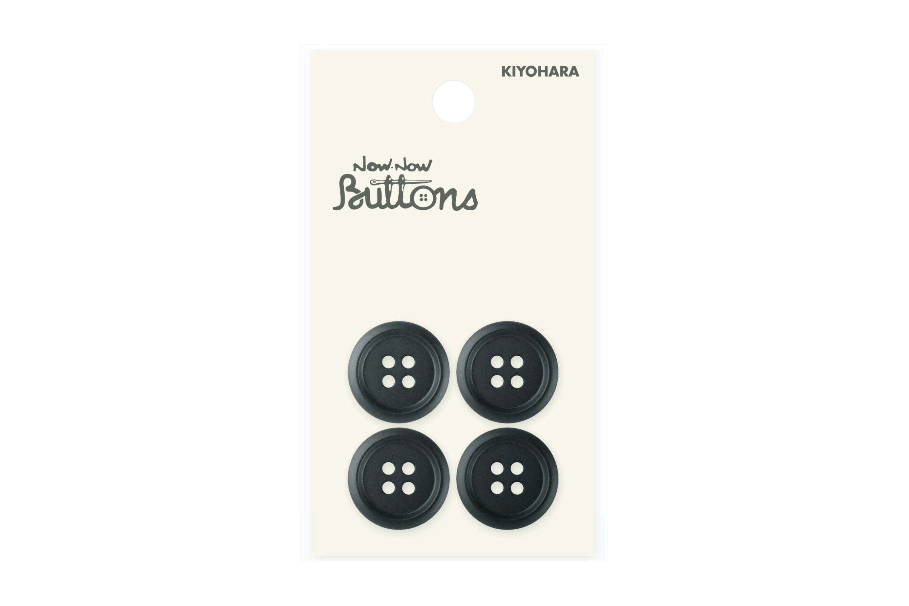 Now Now Buttons, Flat Black