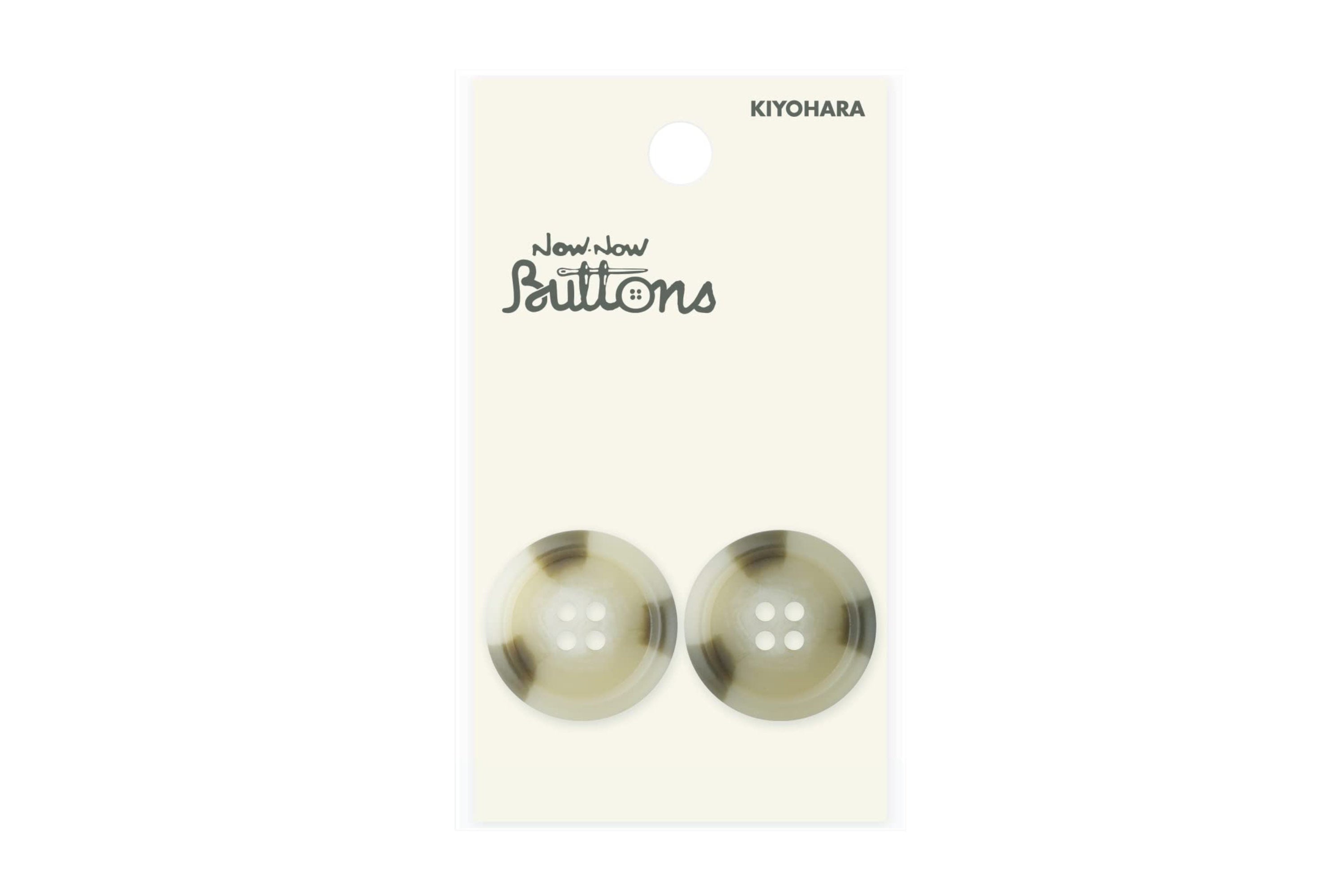 Now Now Buttons, Mottled Beige