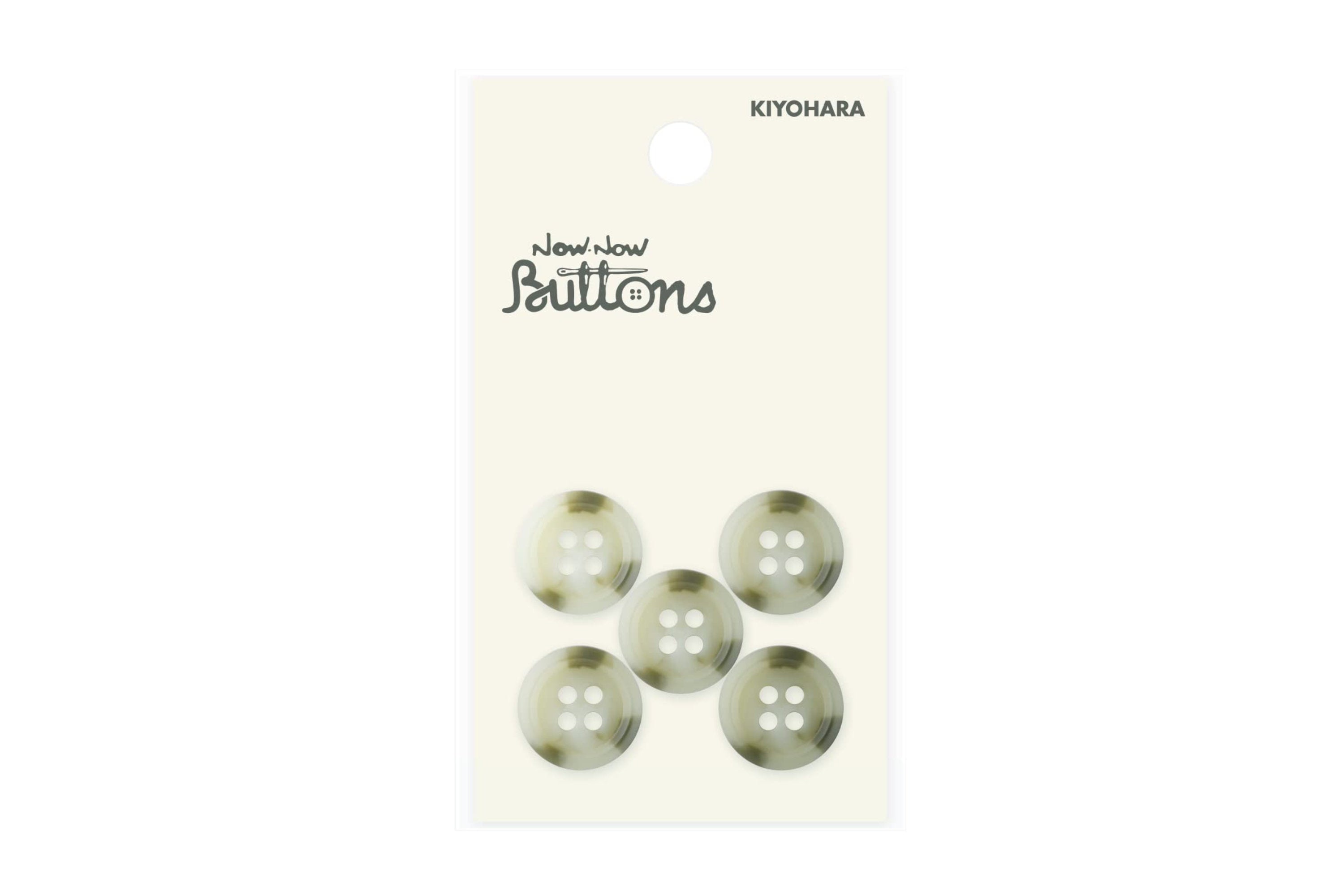 Now Now Buttons, Mottled Beige