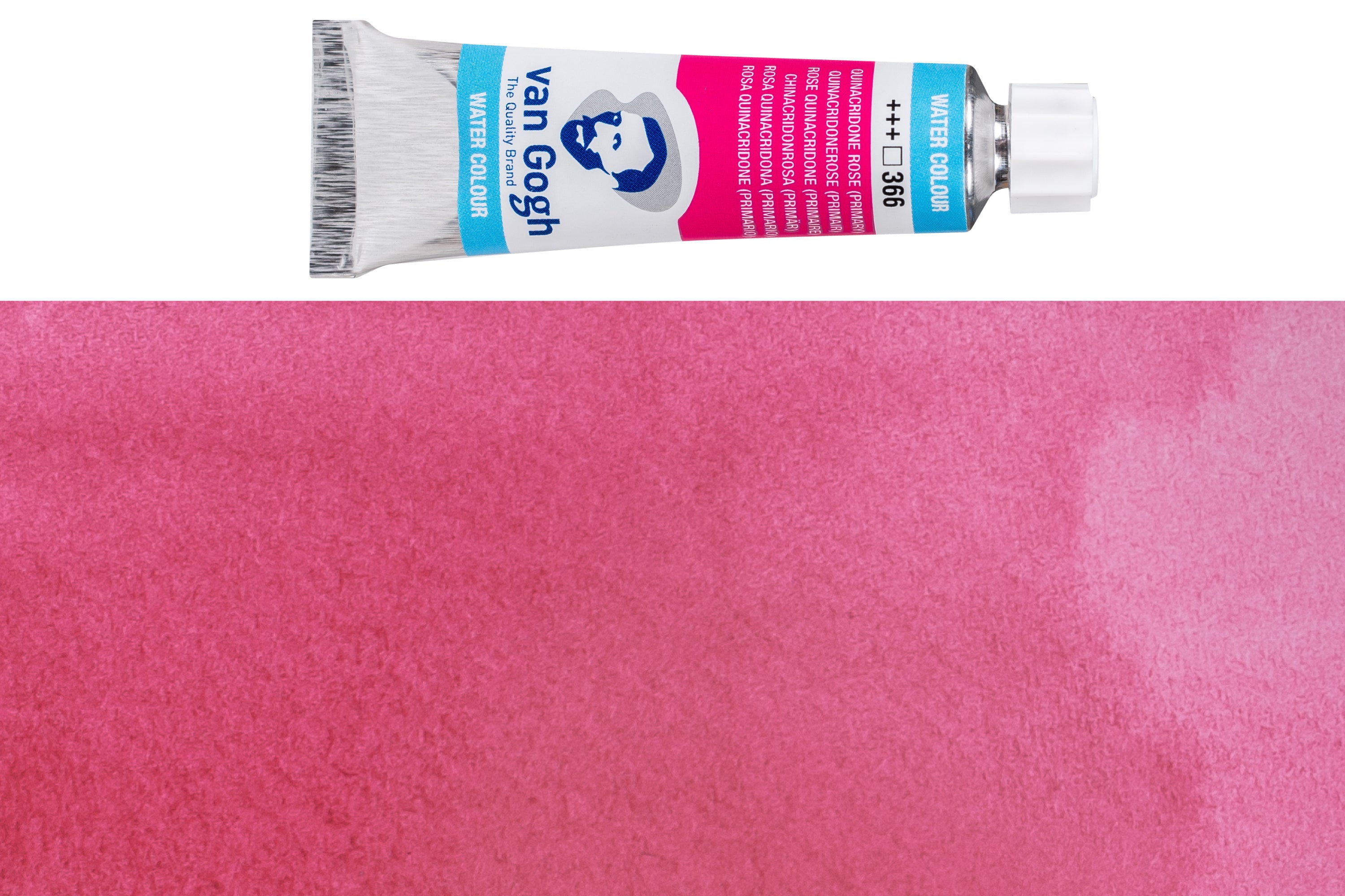 Van Gogh Watercolor, 10 mL, #366 Quinacridone Rose
