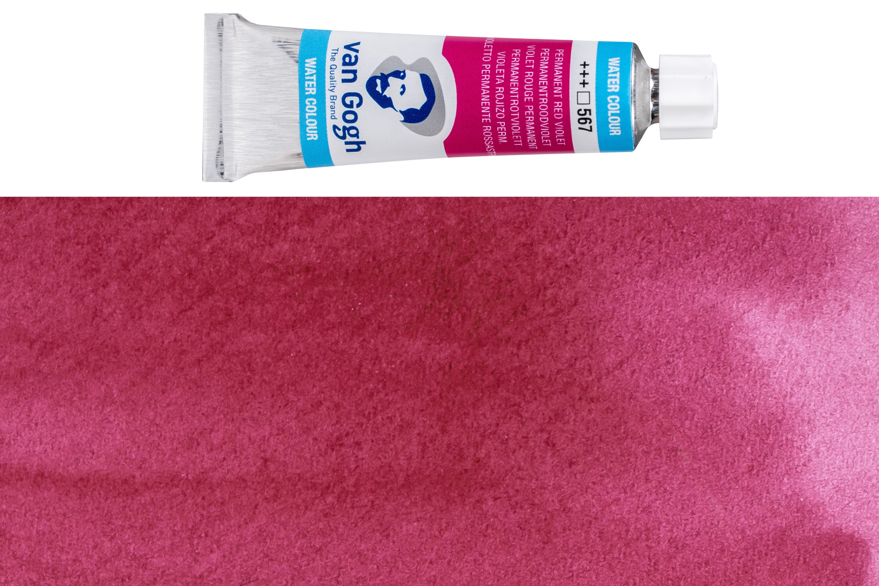 Van Gogh Watercolor, 10 mL, #567 Permanent Red Violet