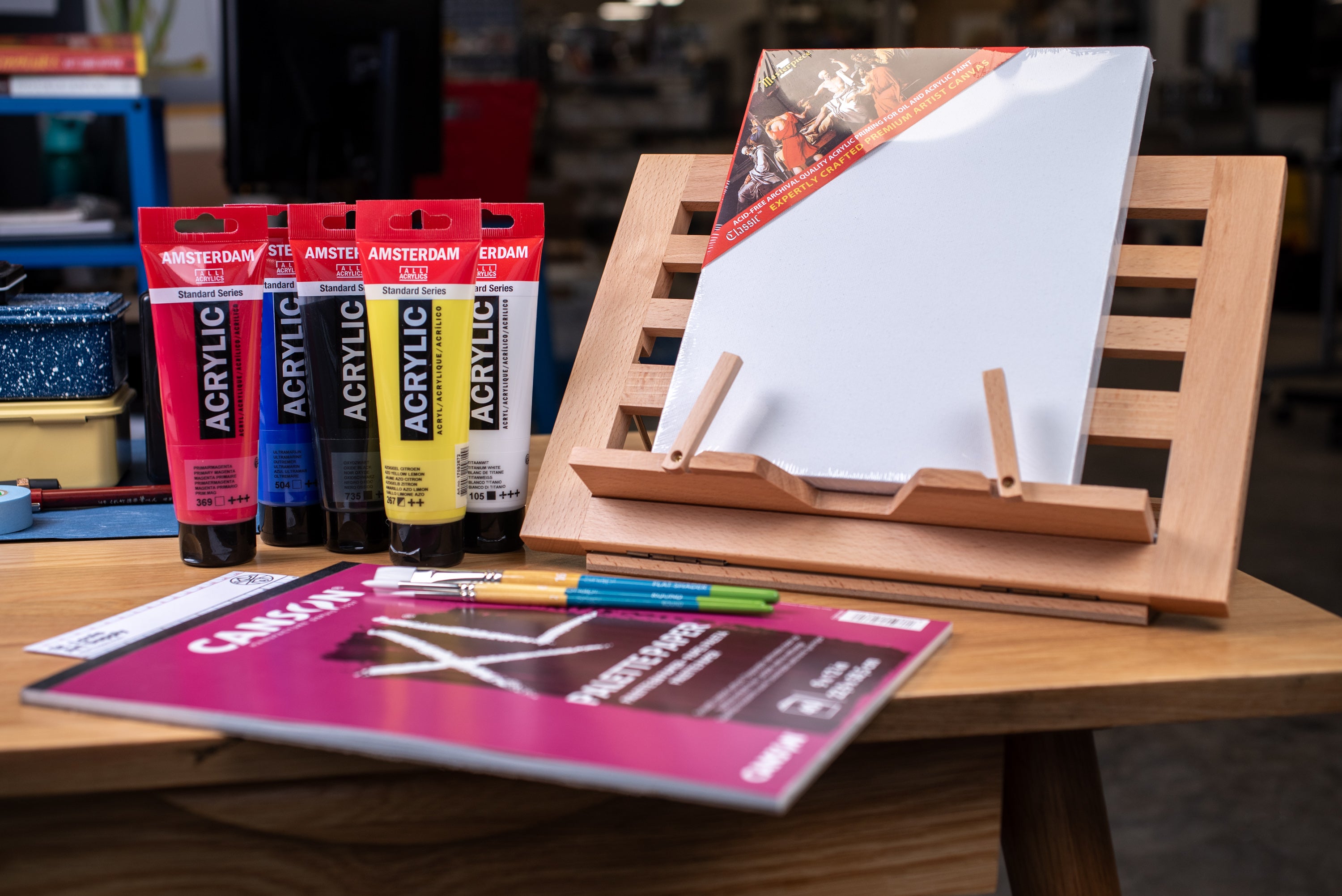 Desktop Studio: Acrylic Painting Bundle
