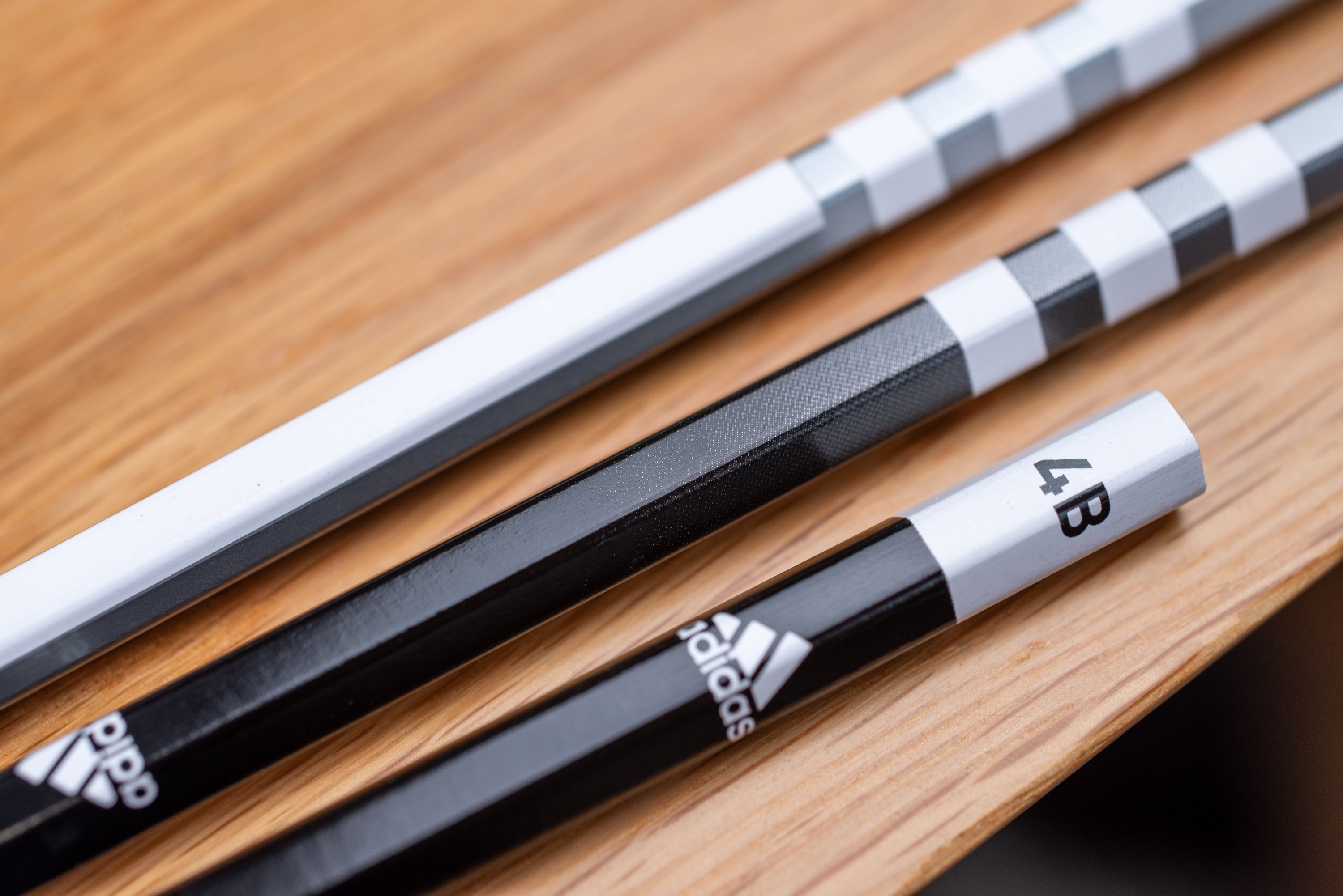 Mitsubishi ⨉ Adidas Pencils, 4B, Set of 3