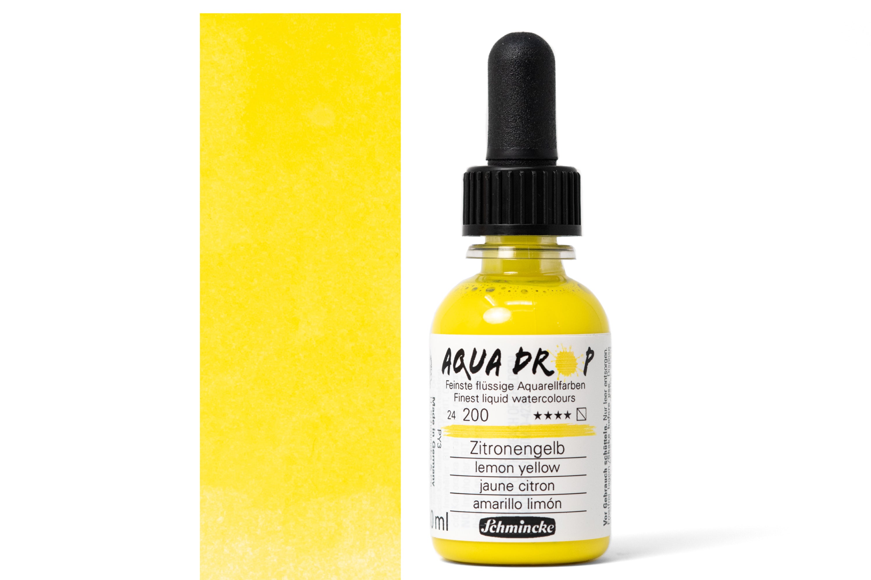 Aqua Drop Liquid Watercolors, #200 Lemon Yellow