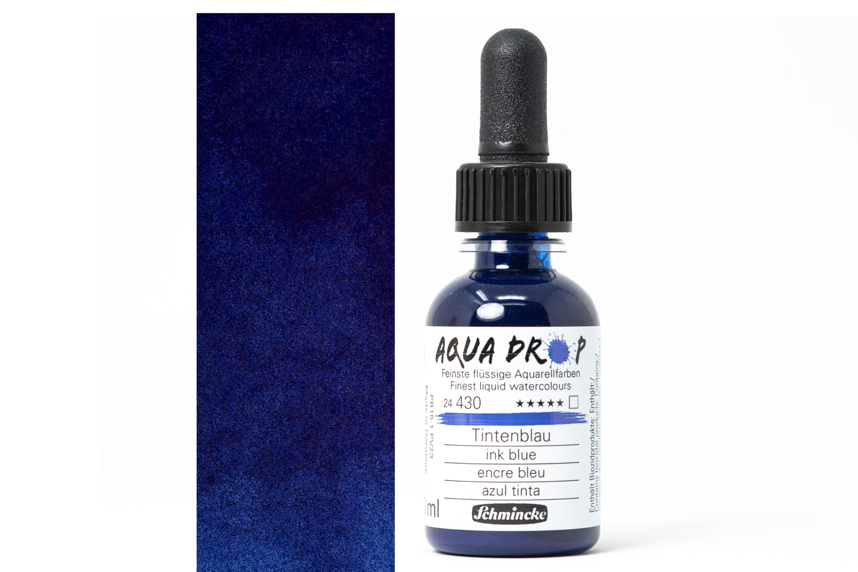 Aqua Drop Liquid Watercolors, #430 Ink Blue