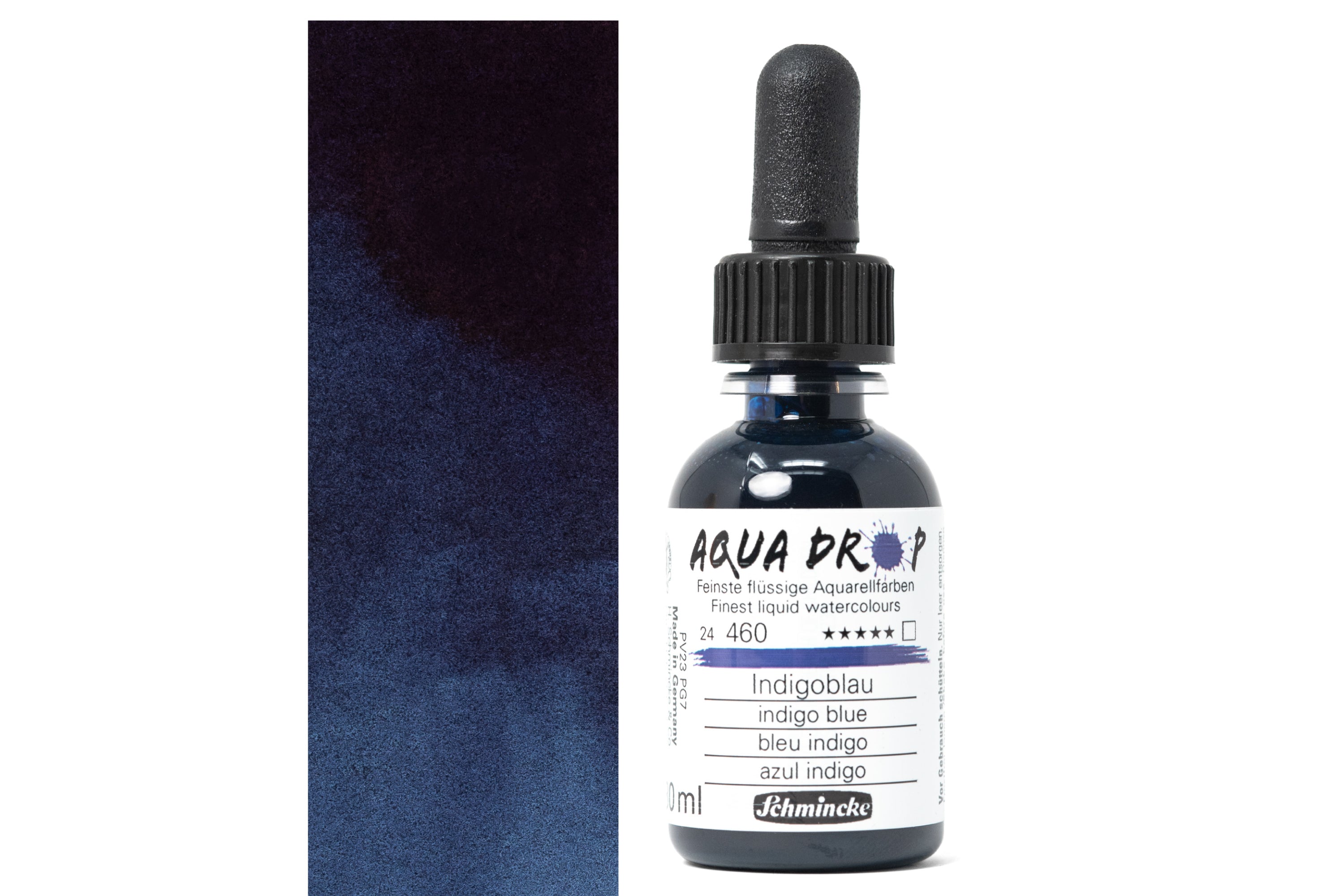 Aqua Drop Liquid Watercolors, #460 Indigo Blue