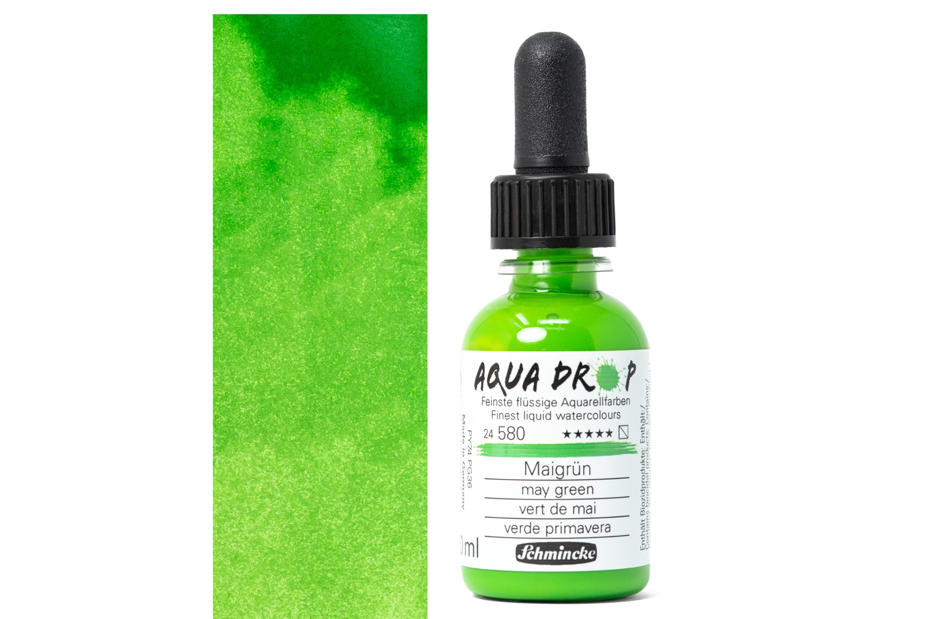 Aqua Drop Liquid Watercolors, #580 May Green