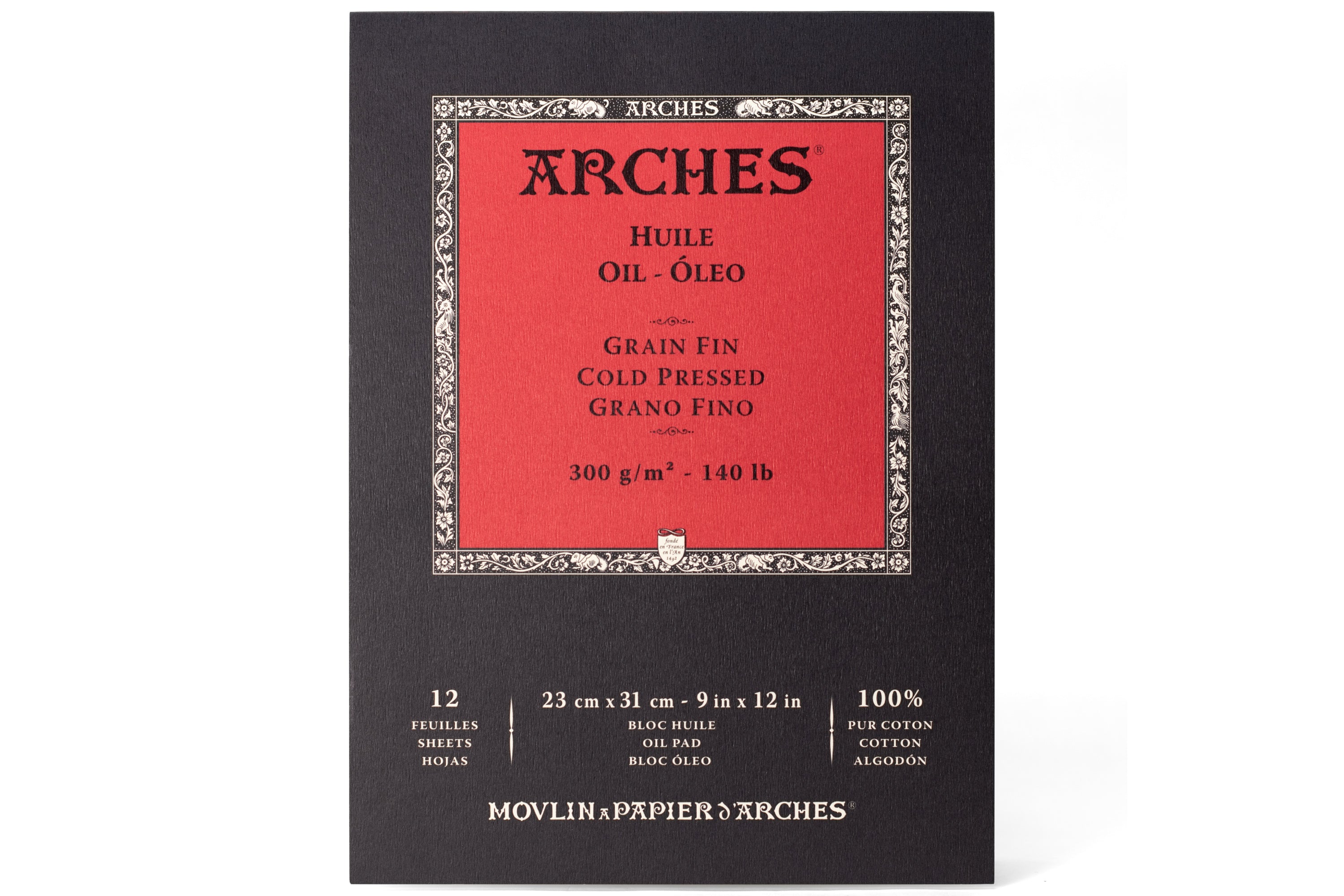 Arches Oil Paper, 9" x 12"