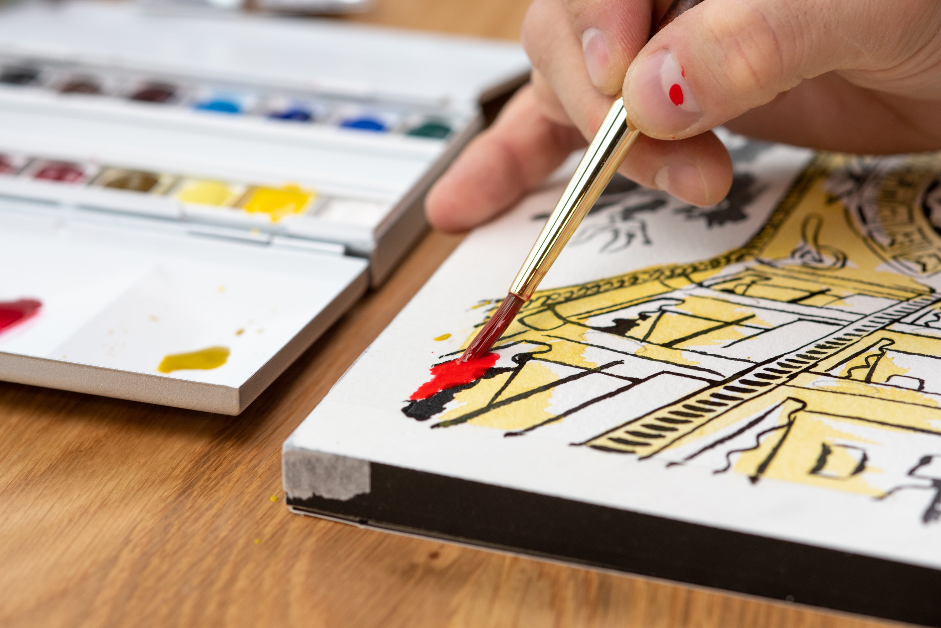 Arches Watercolor Paper Block, Cold Press, 7.9" Square