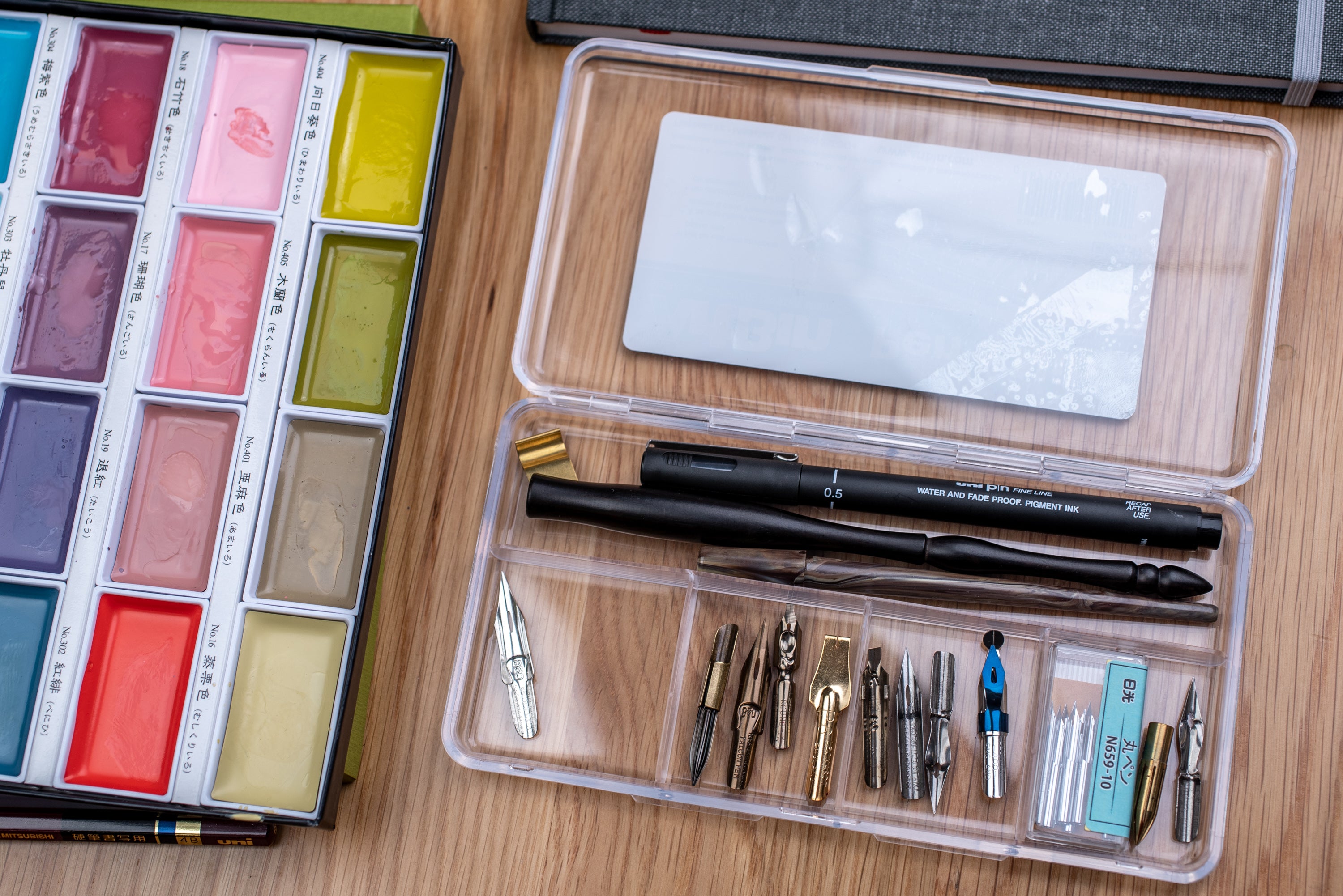 Pen & Nib Storage Box