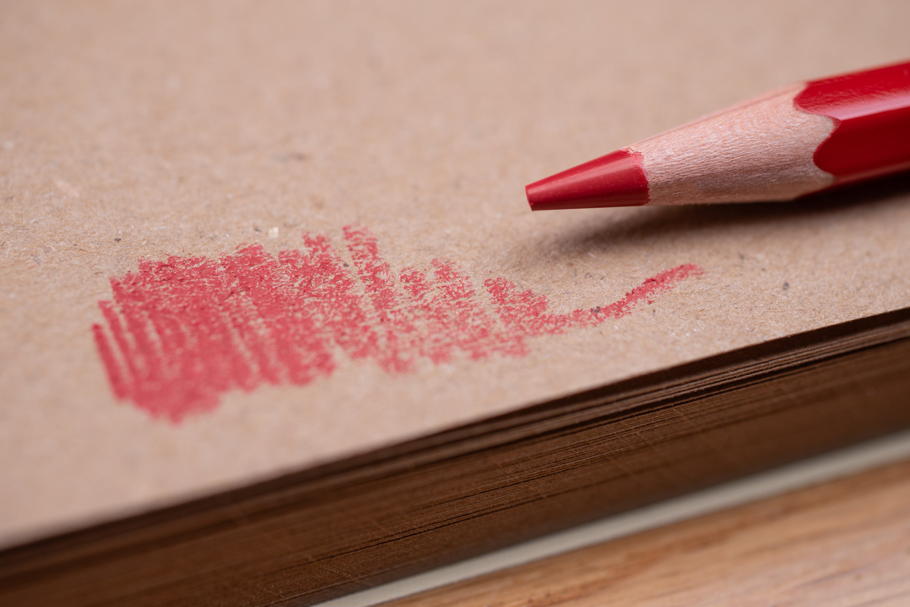 Brown Recycled Rough Sketch Pad