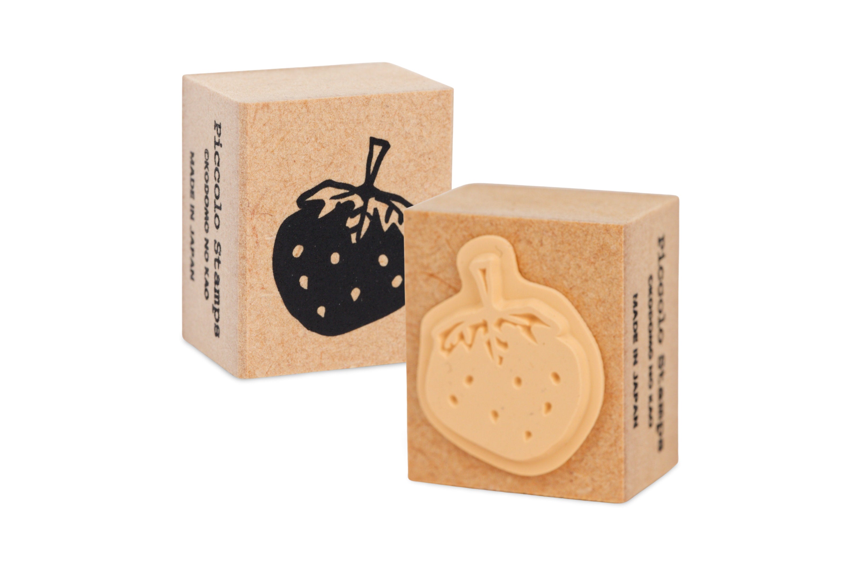 Strawberry Rubber Stamp, 1"