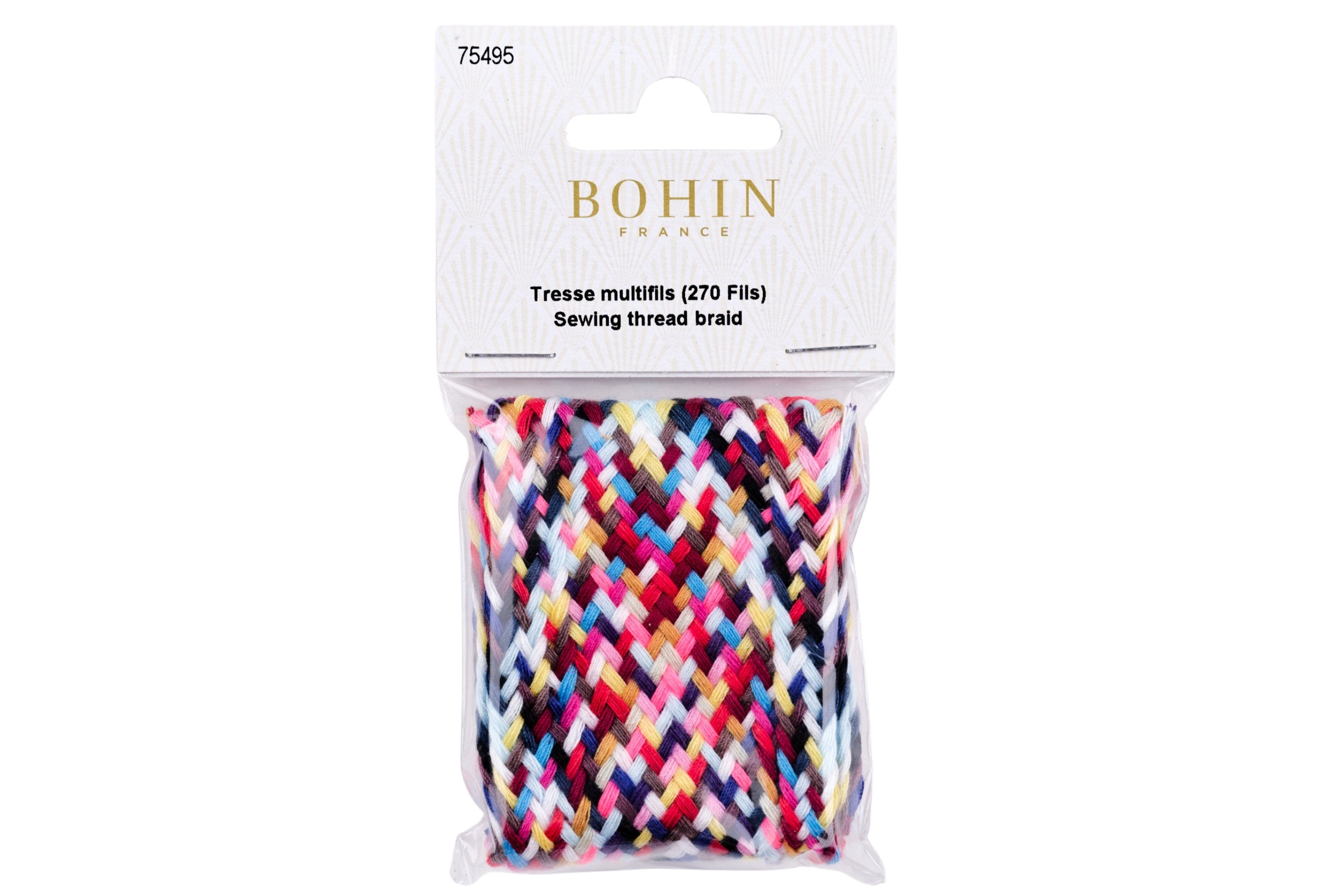 Sewing Thread Plait, Multicolored