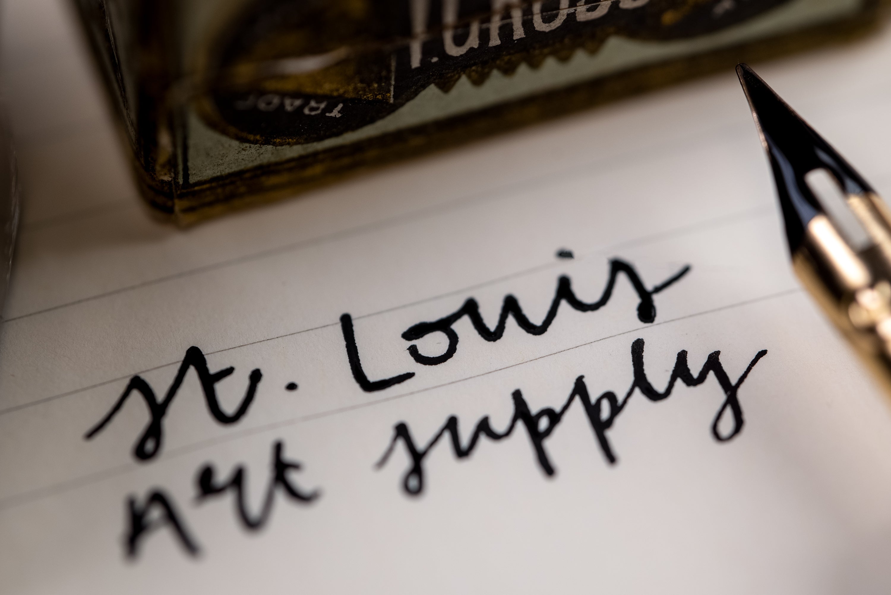 Brandauer "Electro-Gilt" J Pen (Vintage)