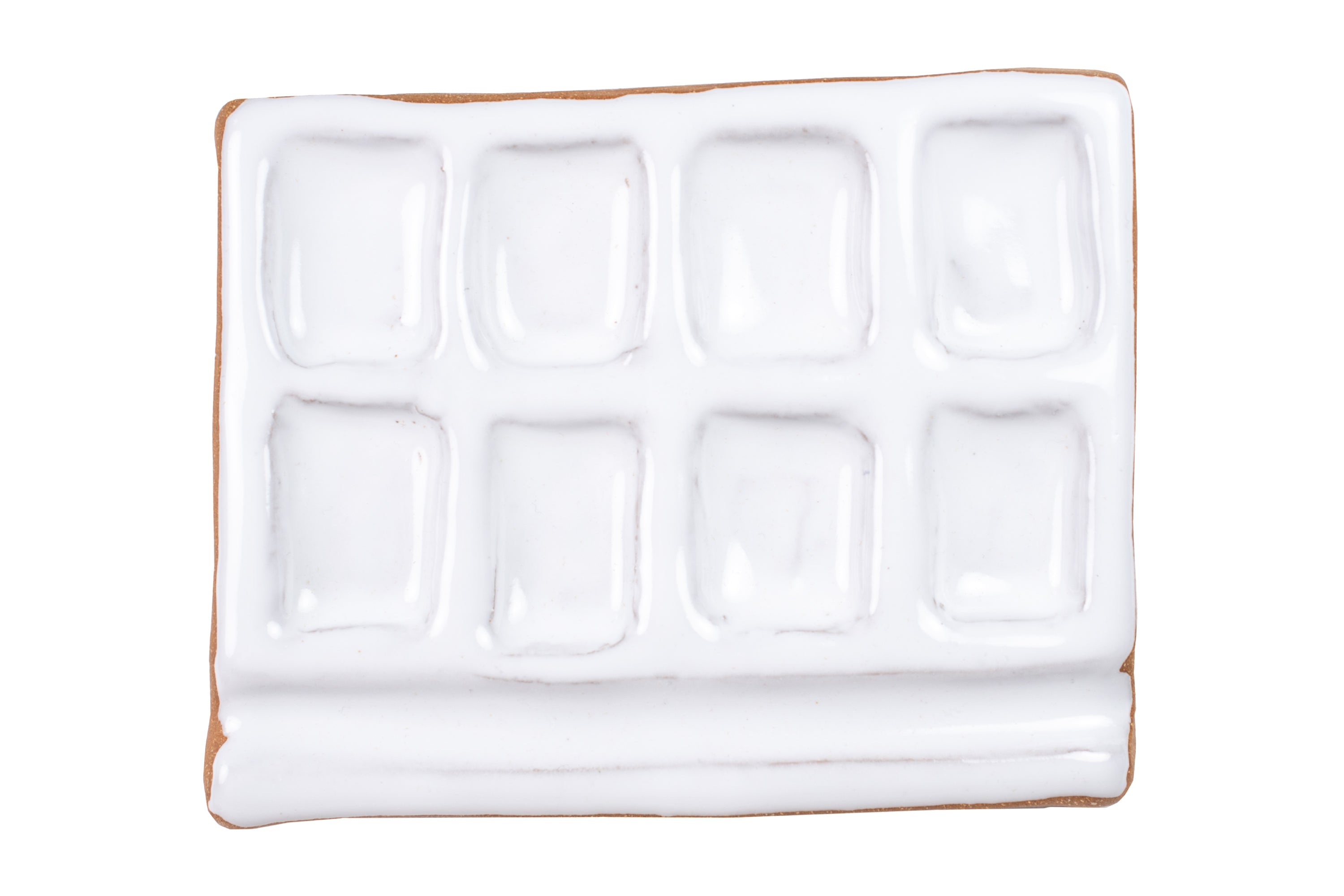8-Well Ceramic Paint Palette