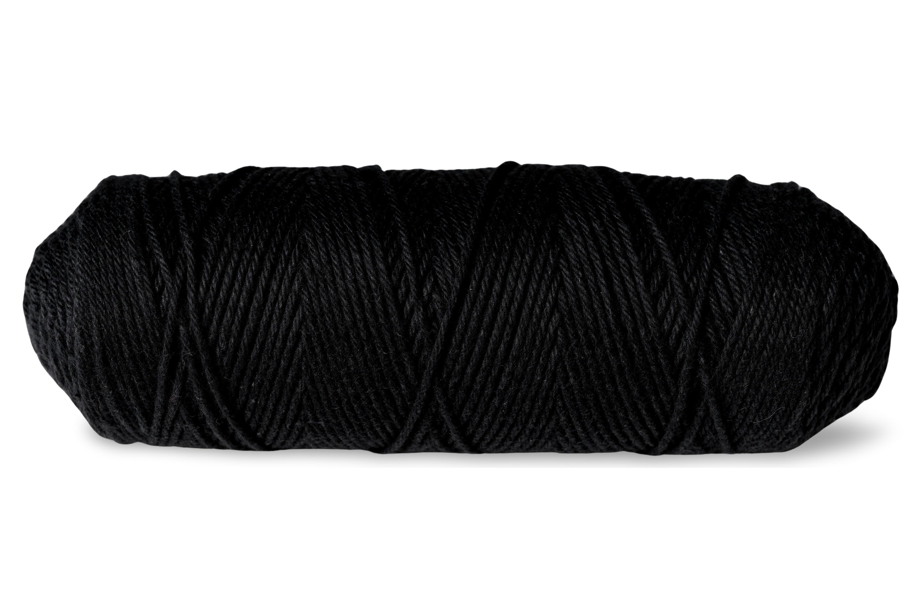Coastal 100% Cotton Yarn, #1001 Jet