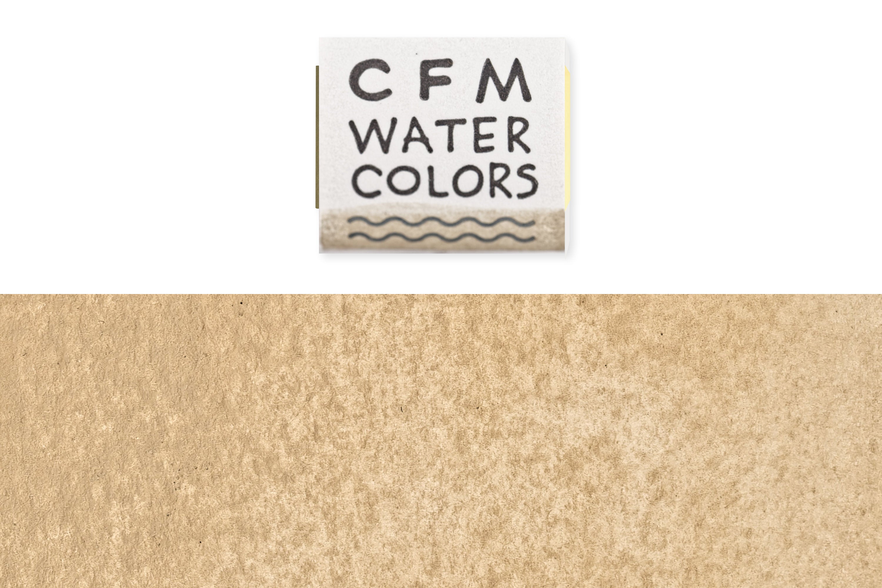 CfM Watercolor Half Pan, Buff Titanium