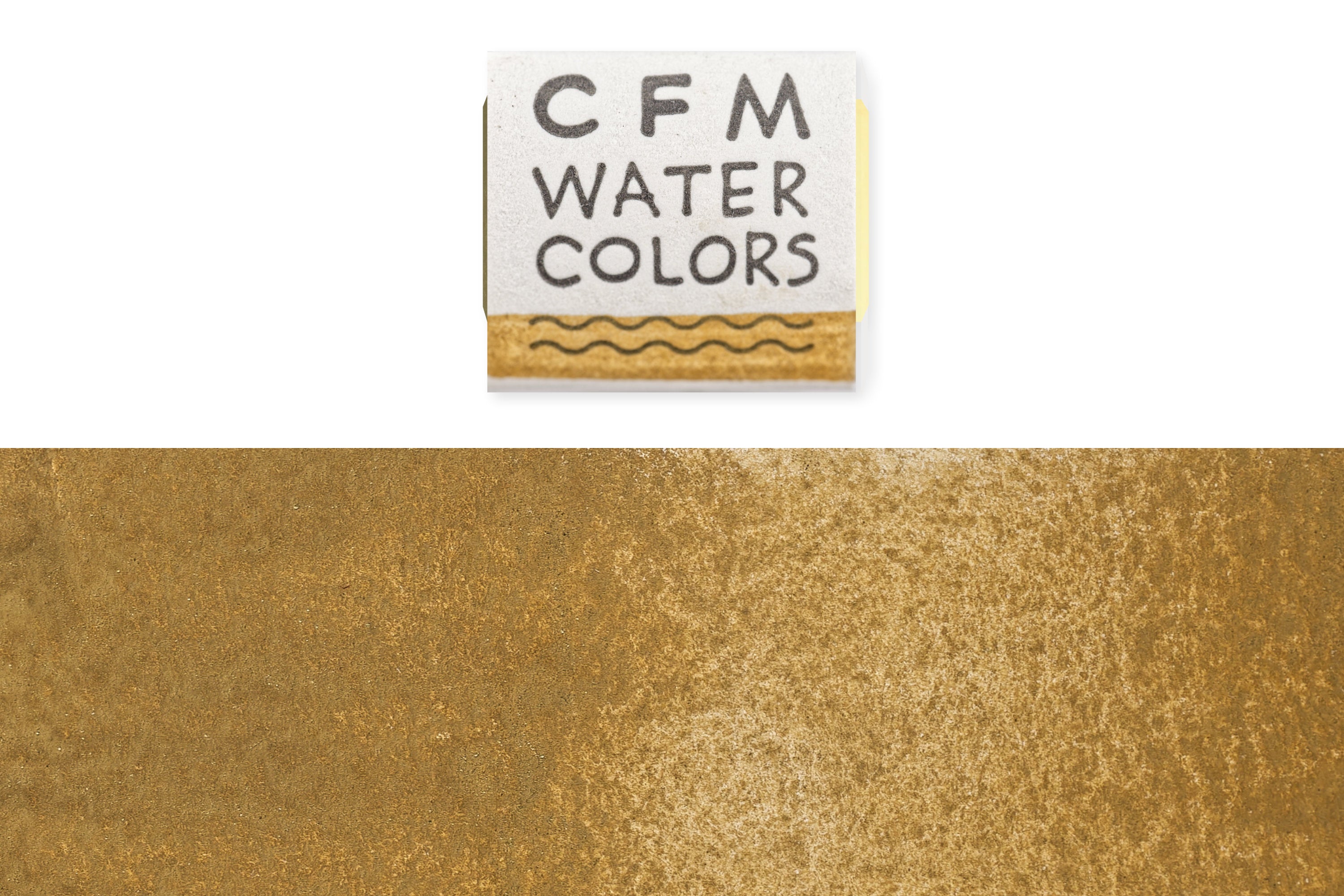 CfM Watercolor Half Pan, French Ochre Sahara