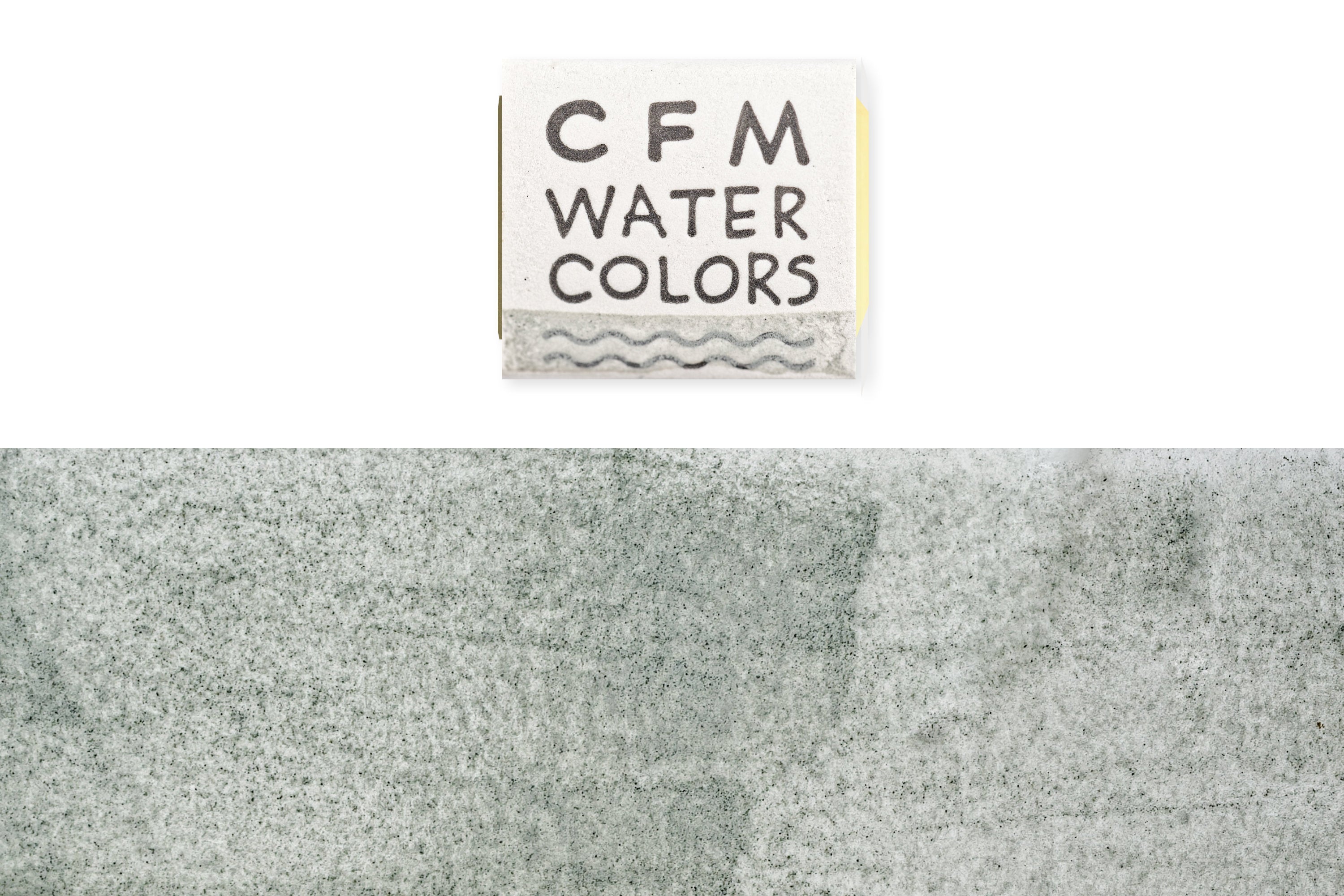 CfM Watercolor Half Pan, Slate Green