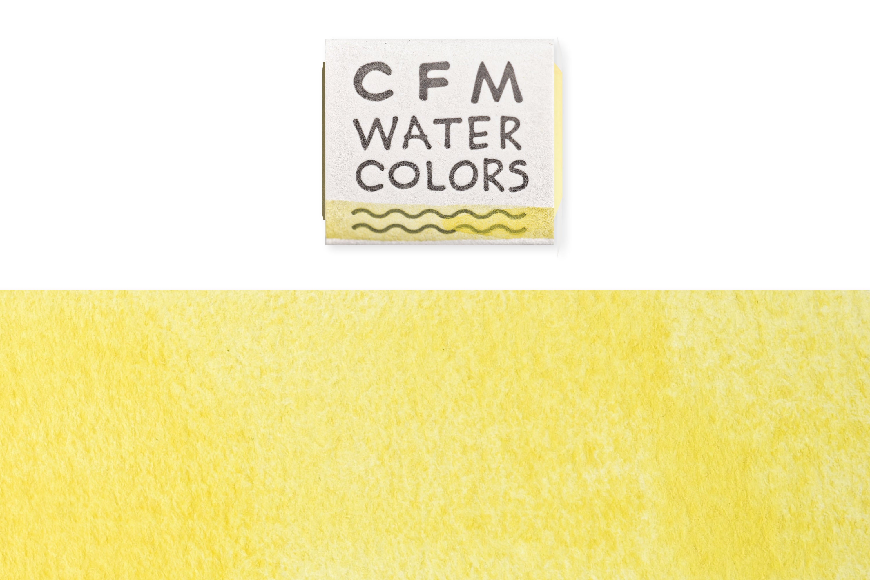 CfM Watercolor Half Pan, Zircon Yellow