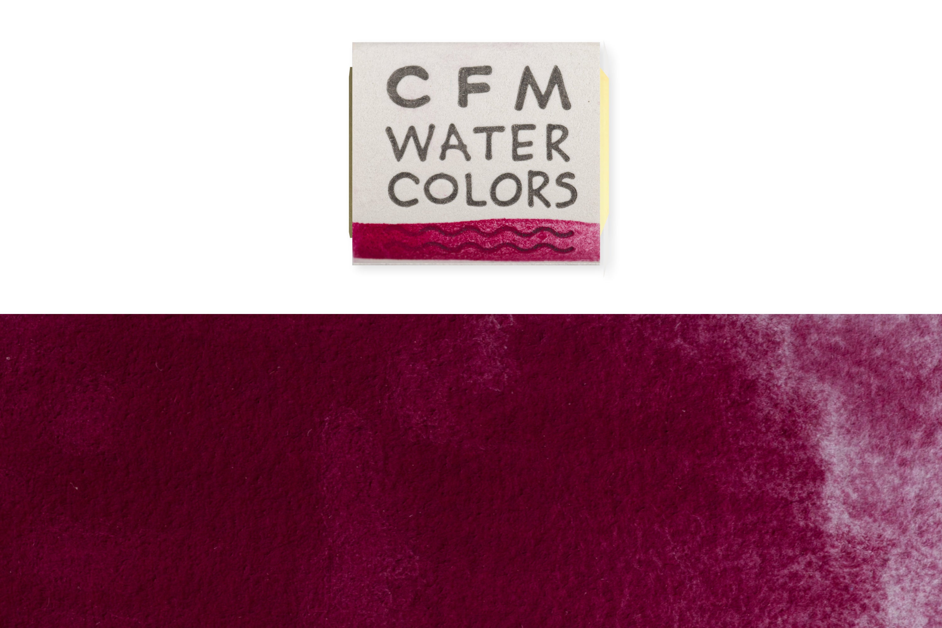 CfM Watercolor Half Pan, French Rose Lake