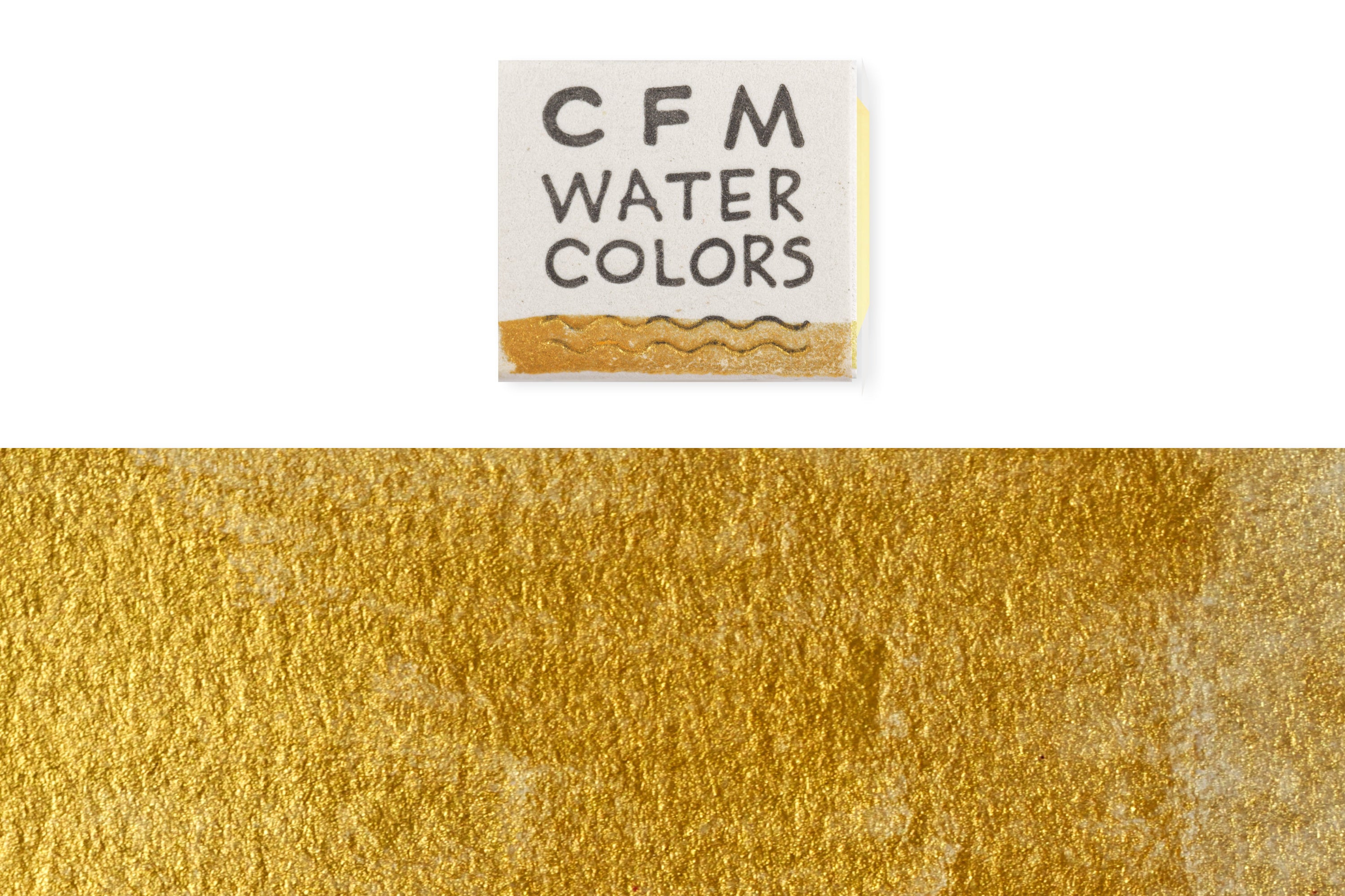 CfM Watercolor Half Pan, Sun Gold