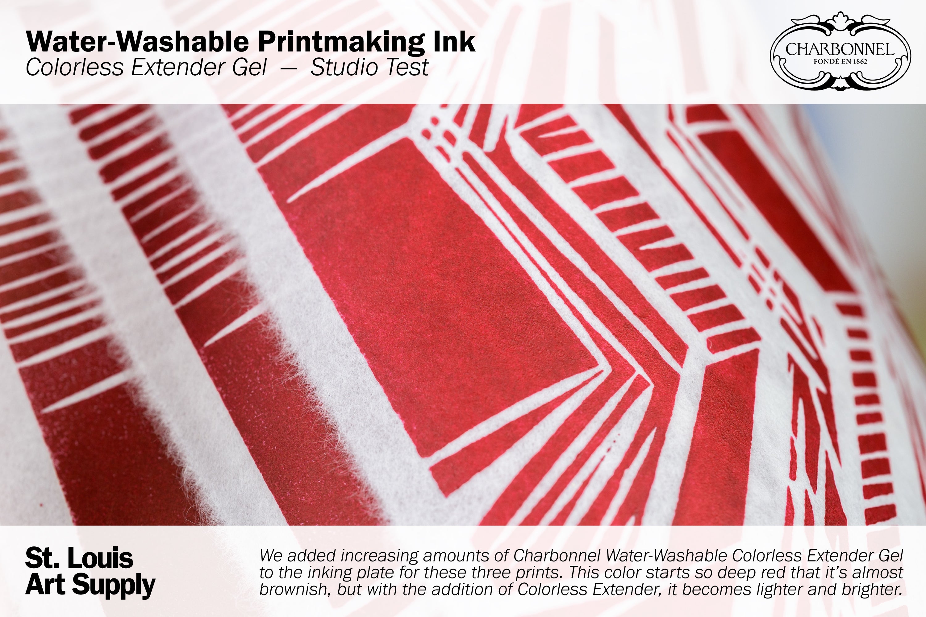 Water-Washable Oil-Based Printmaking Ink, Colorless Gel