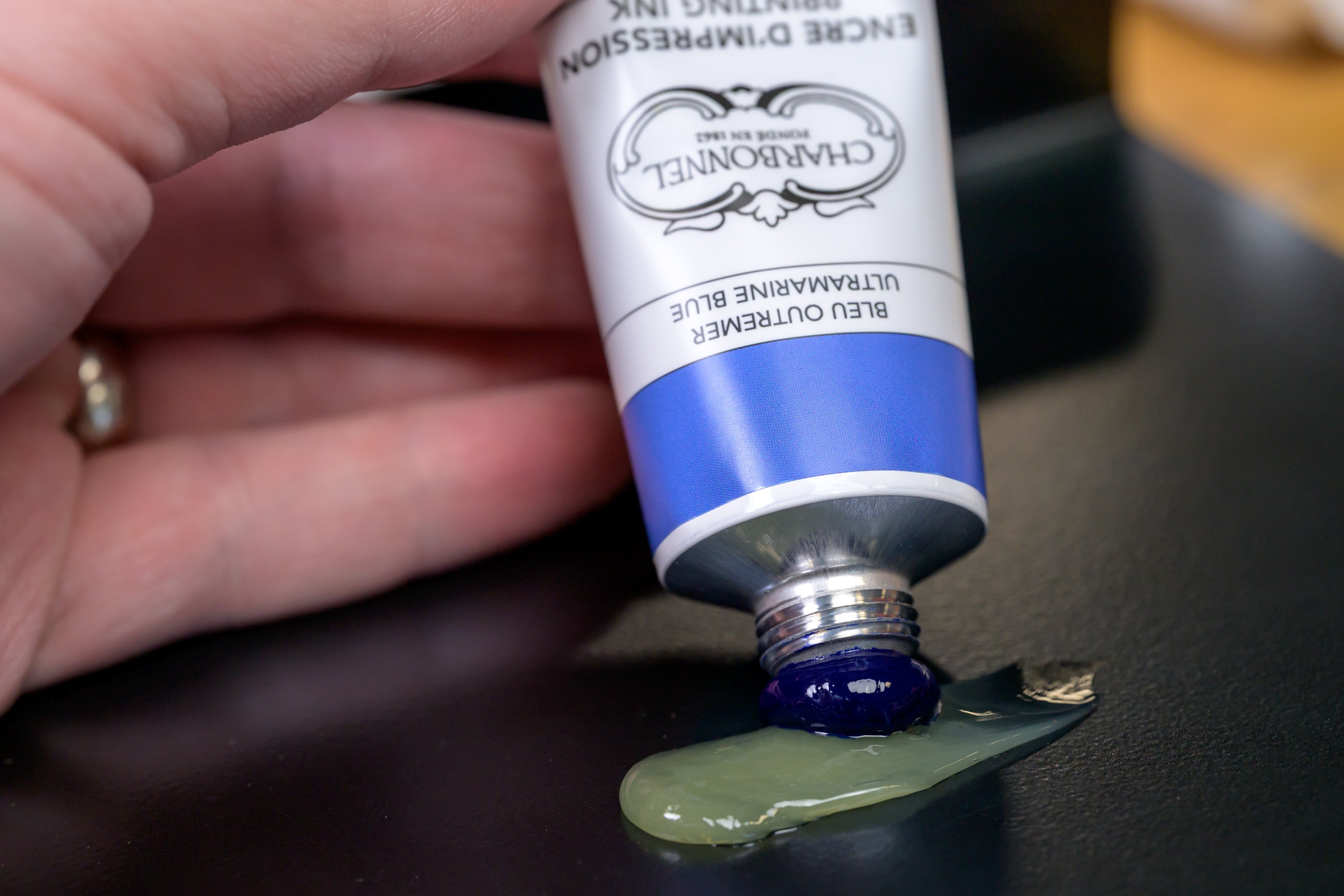 Water-Washable Oil-Based Printmaking Ink, Colorless Gel