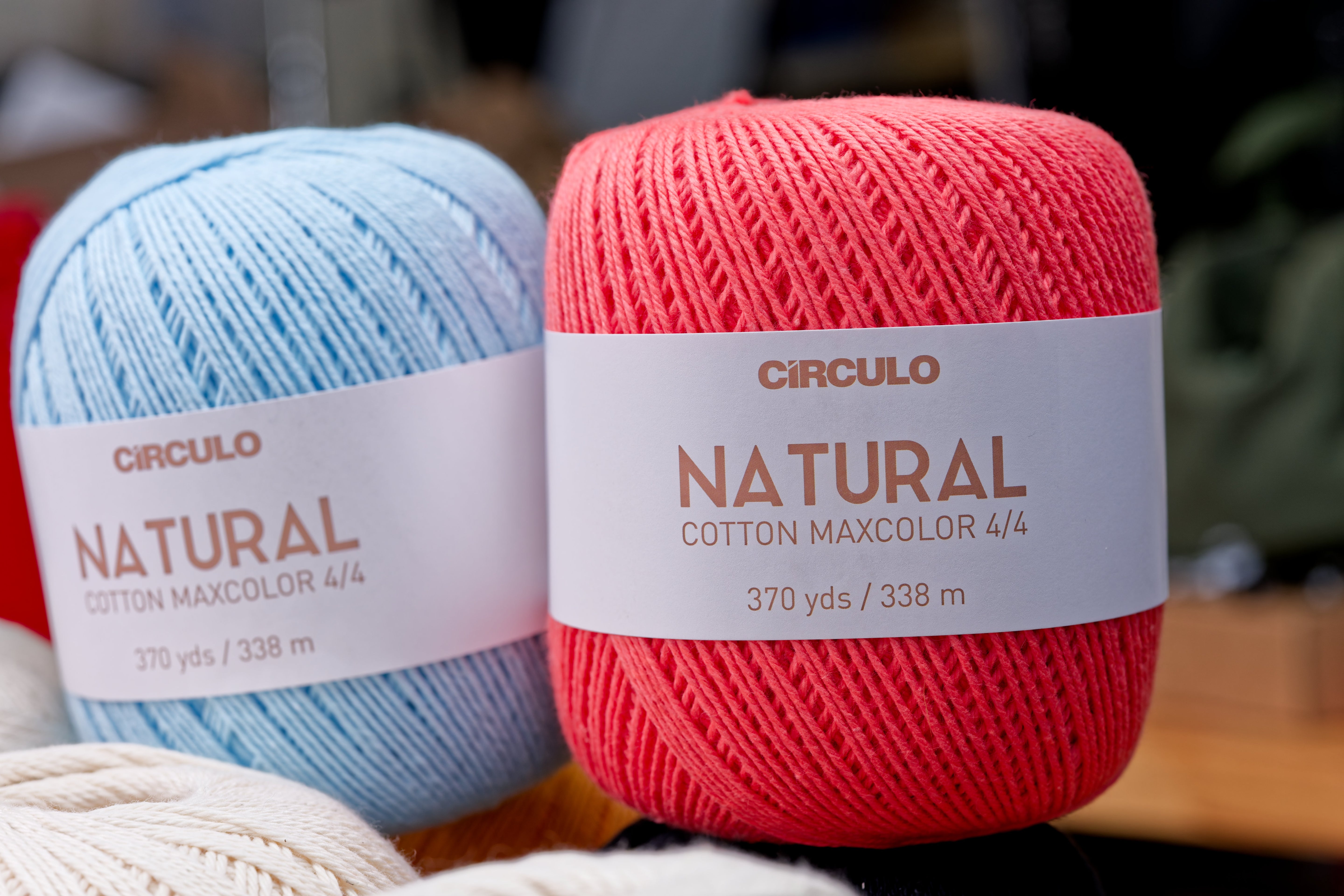 Natural Cotton Maxcolor 4/4 Yarn, #6394 Lavender