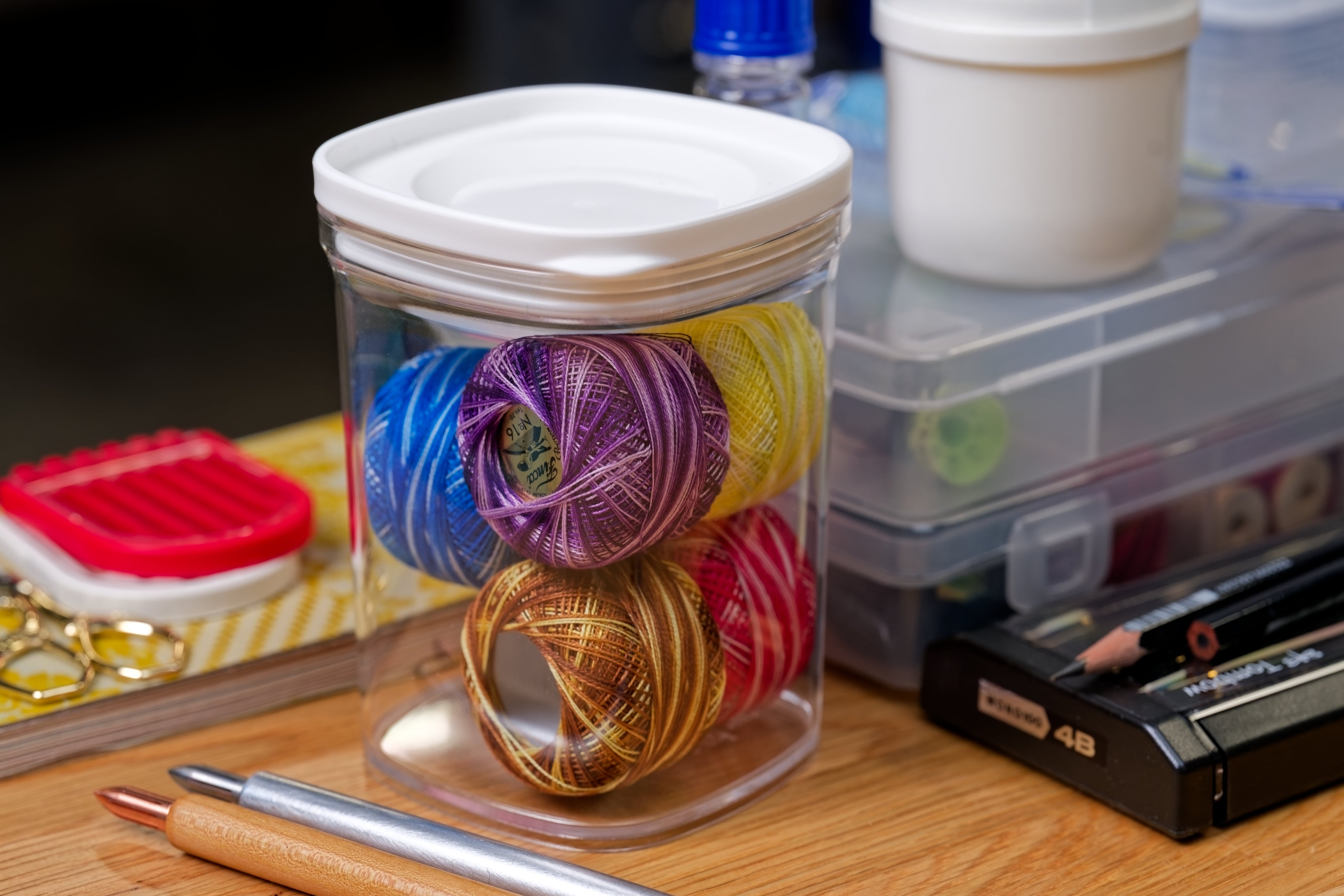 Half-Liter Clear Storage Canister