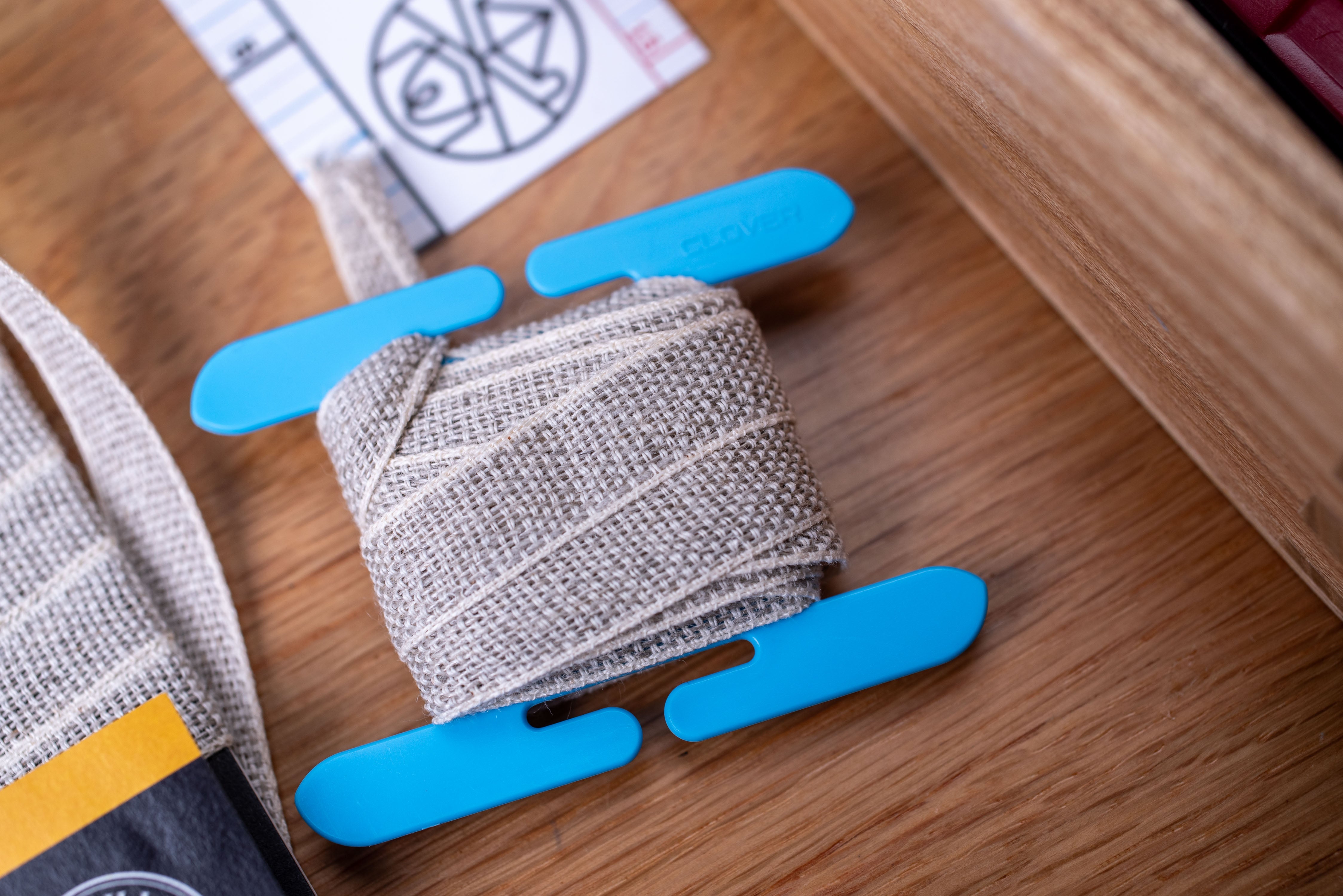 Jumbo Flat Knitting Bobbins, Set of 6