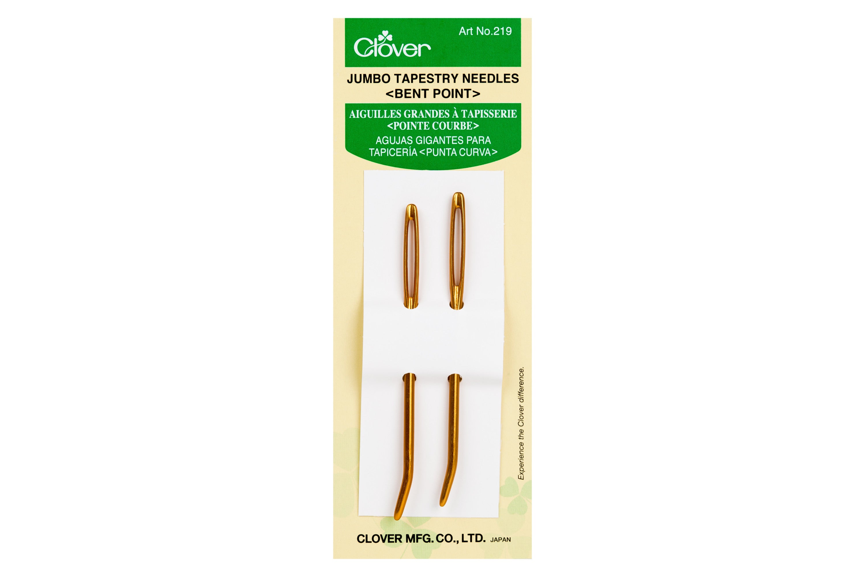 Jumbo Bent Tapestry Needles, Set of 2 – St. Louis Art Supply