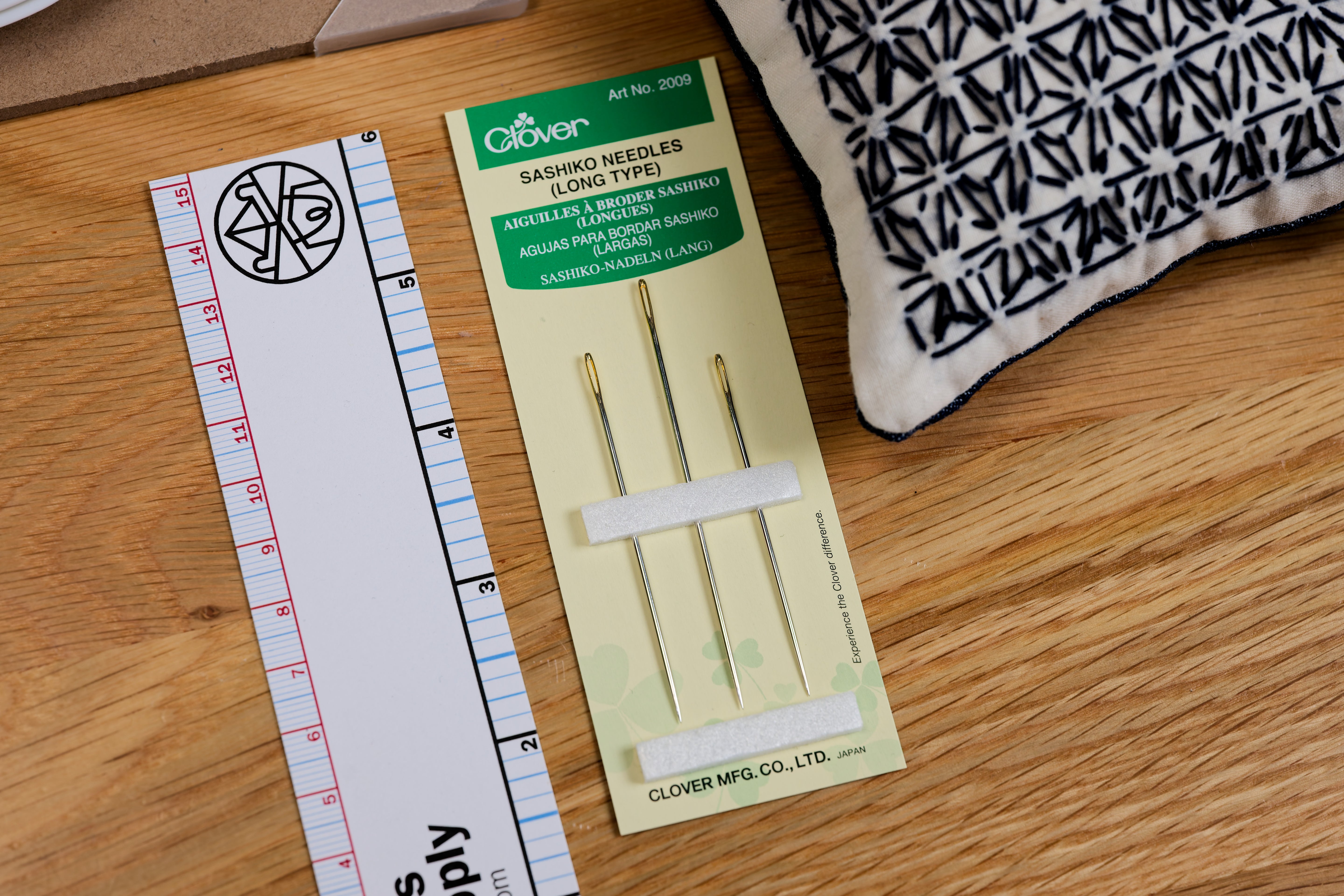 Long Sashiko Needles, Set of 3