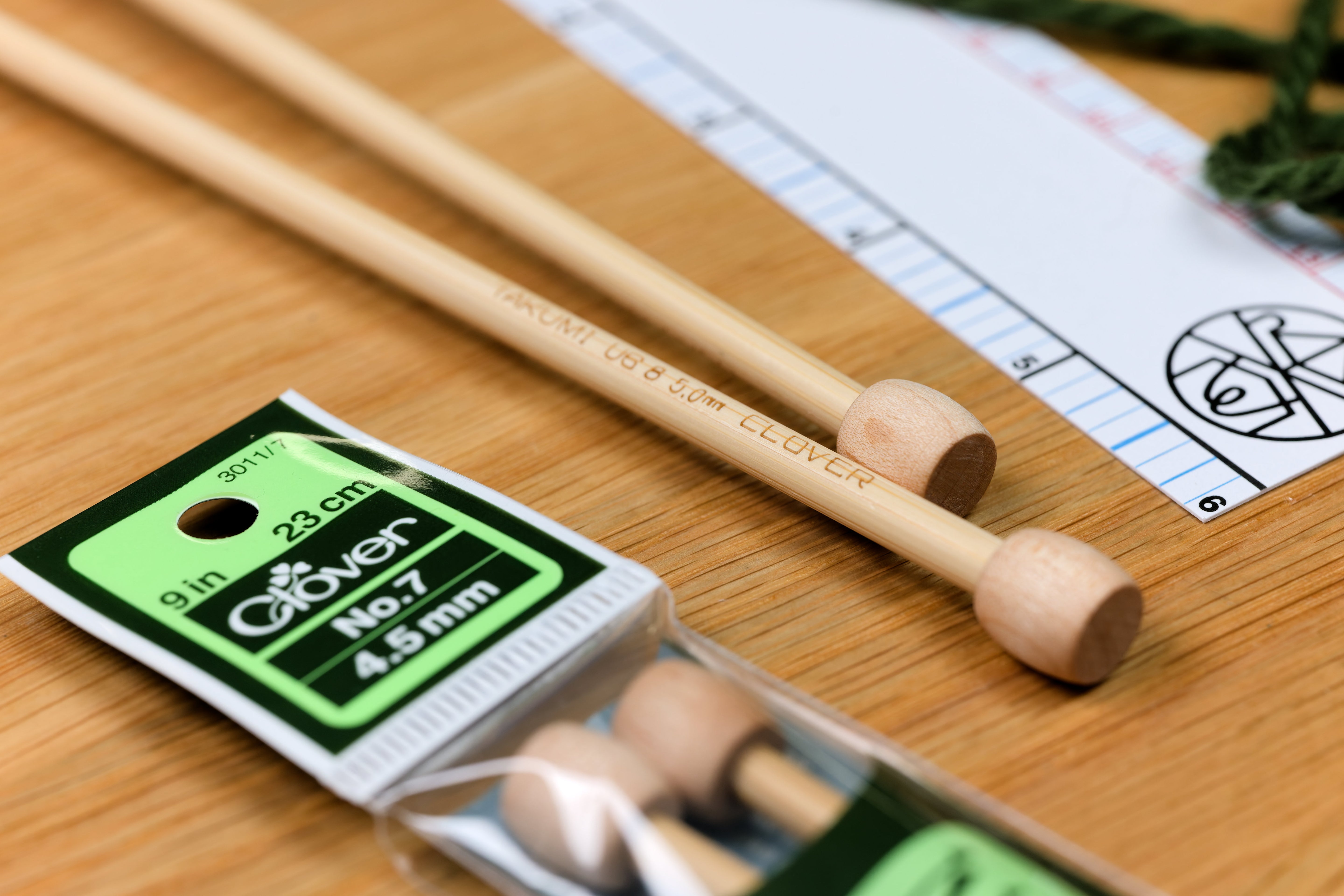 Takumi Bamboo Knitting Needles, Set of 2