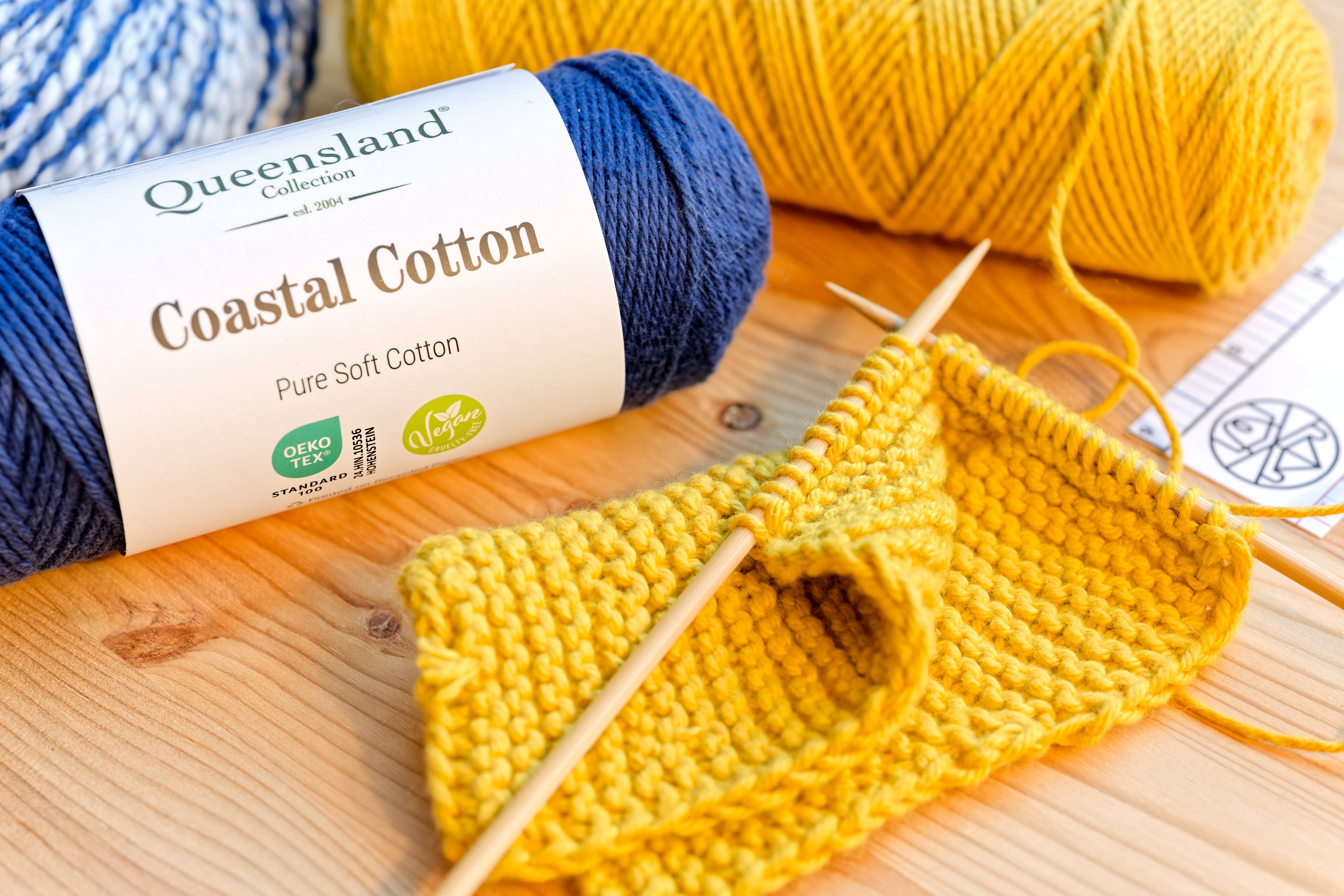 Coastal 100% Cotton Yarn, #1001 Jet
