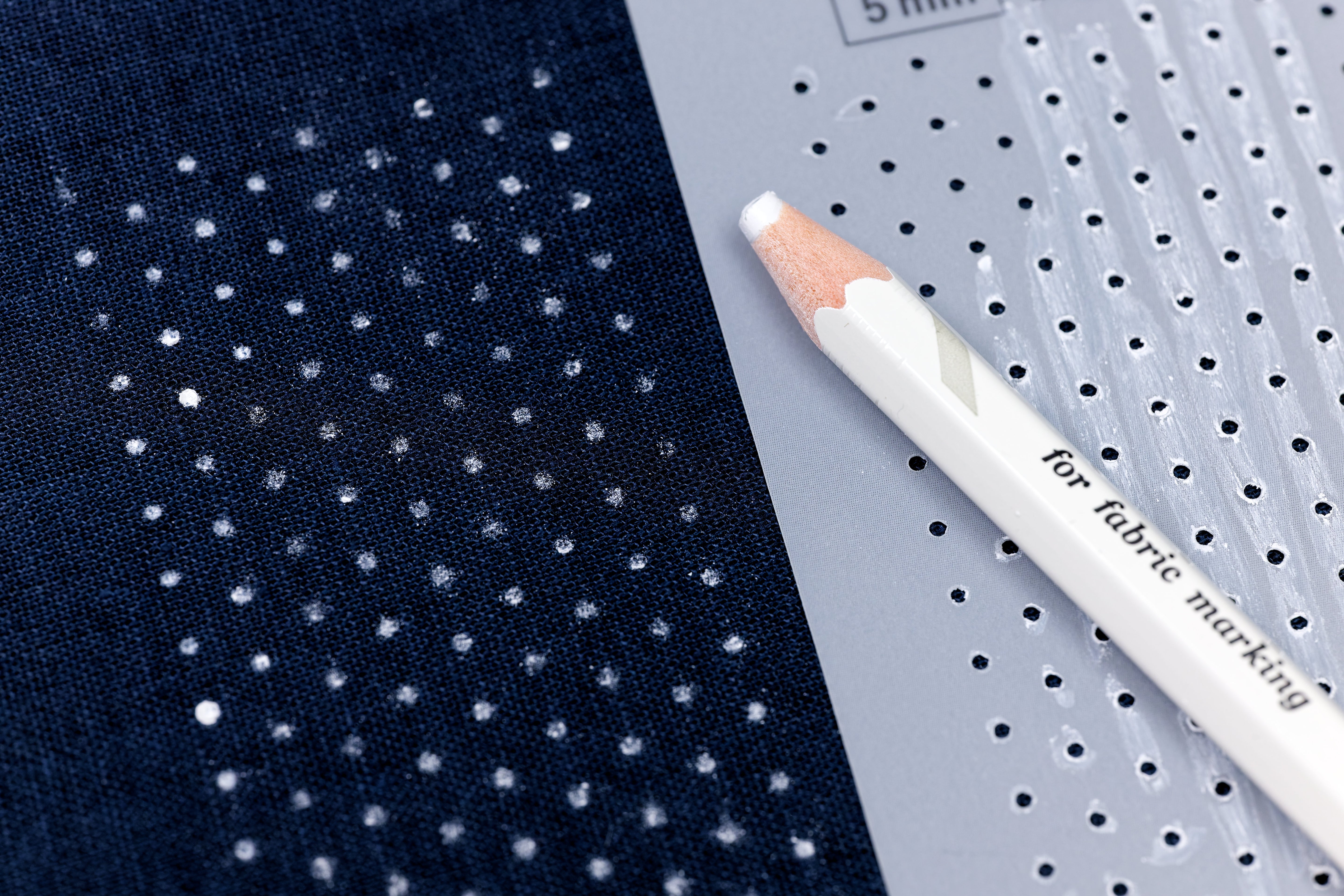 Sashiko Dot Grid Template