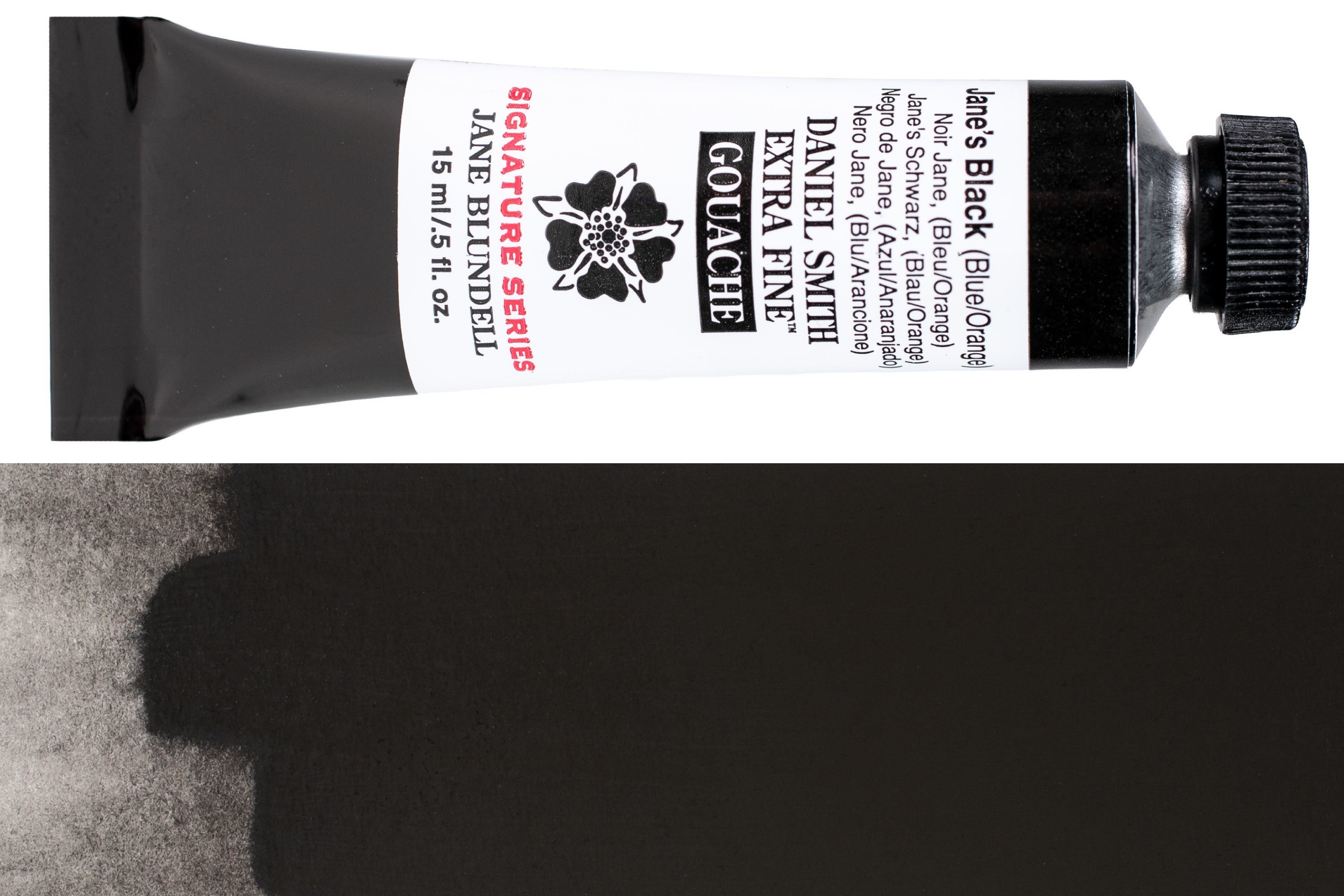 Extra Fine Gouache, Jane's Black (Blue/Orange)