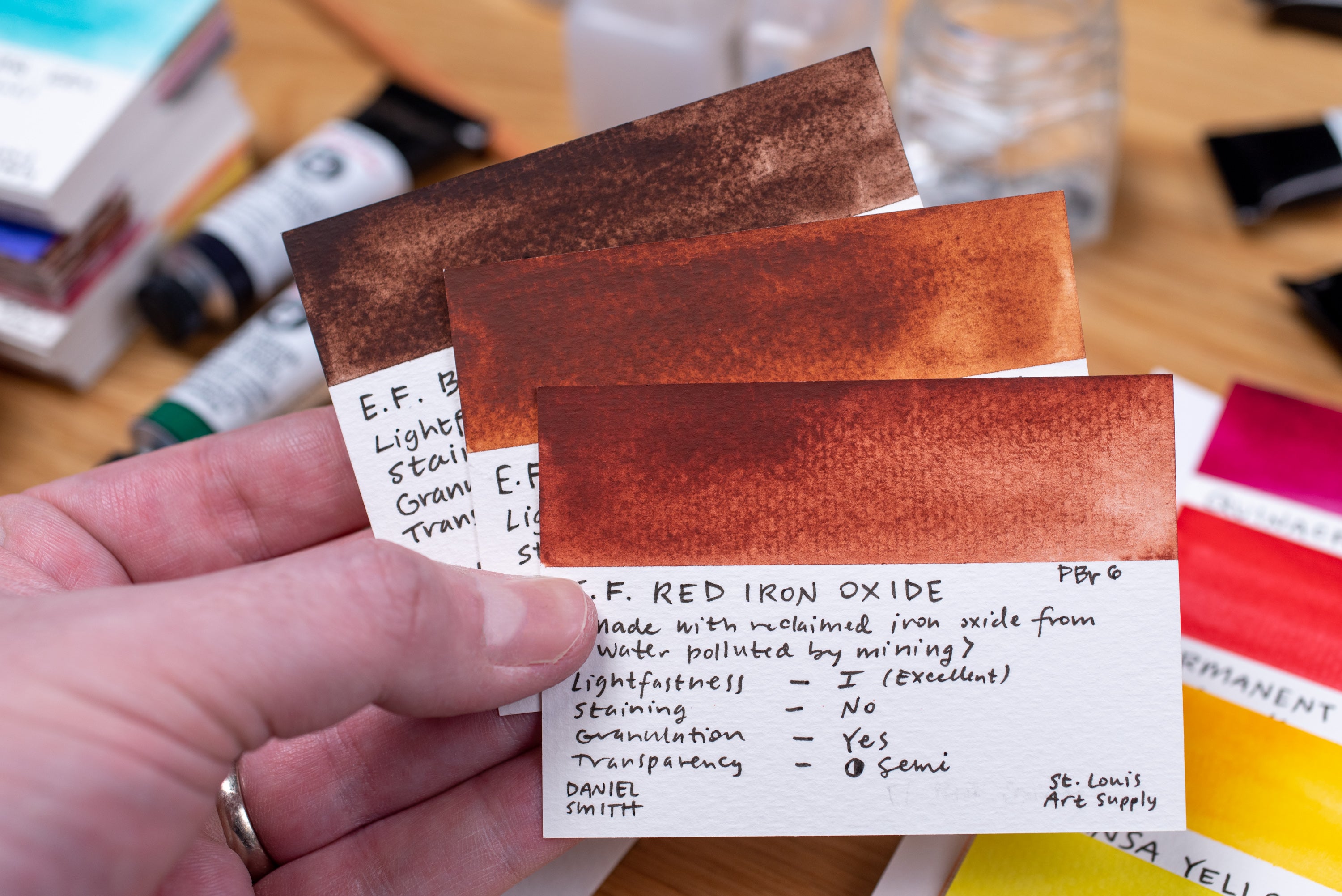 Daniel Smith Extra Fine Watercolor, 15 mL, Cadmium Red Scarlet Hue