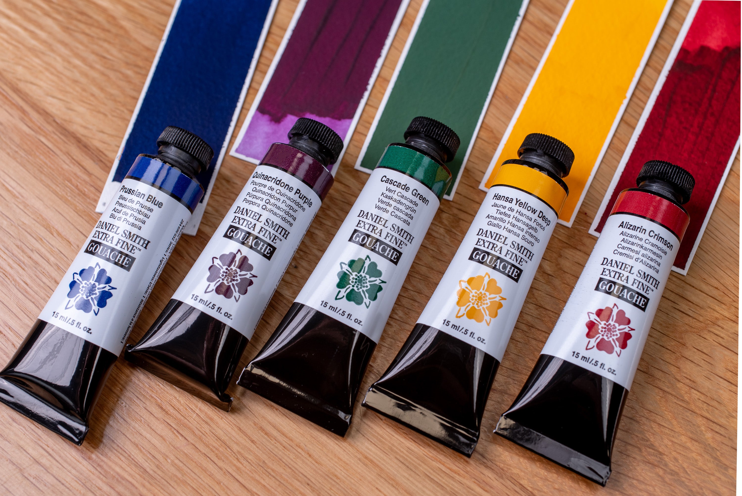 Extra Fine Gouache, Deep Colors Set of 5