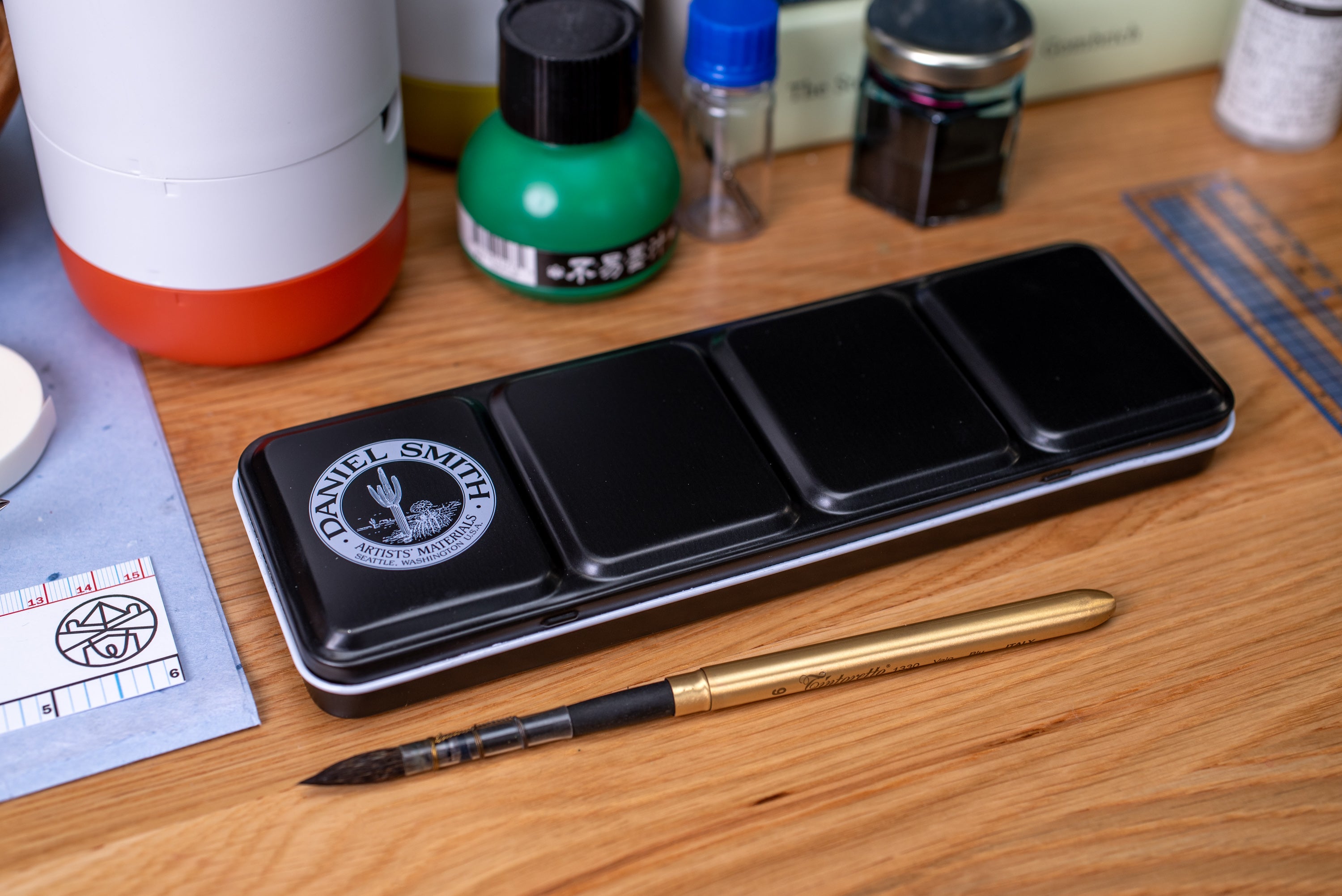 Extra Fine Watercolor Half Pans, Classic Set of 12