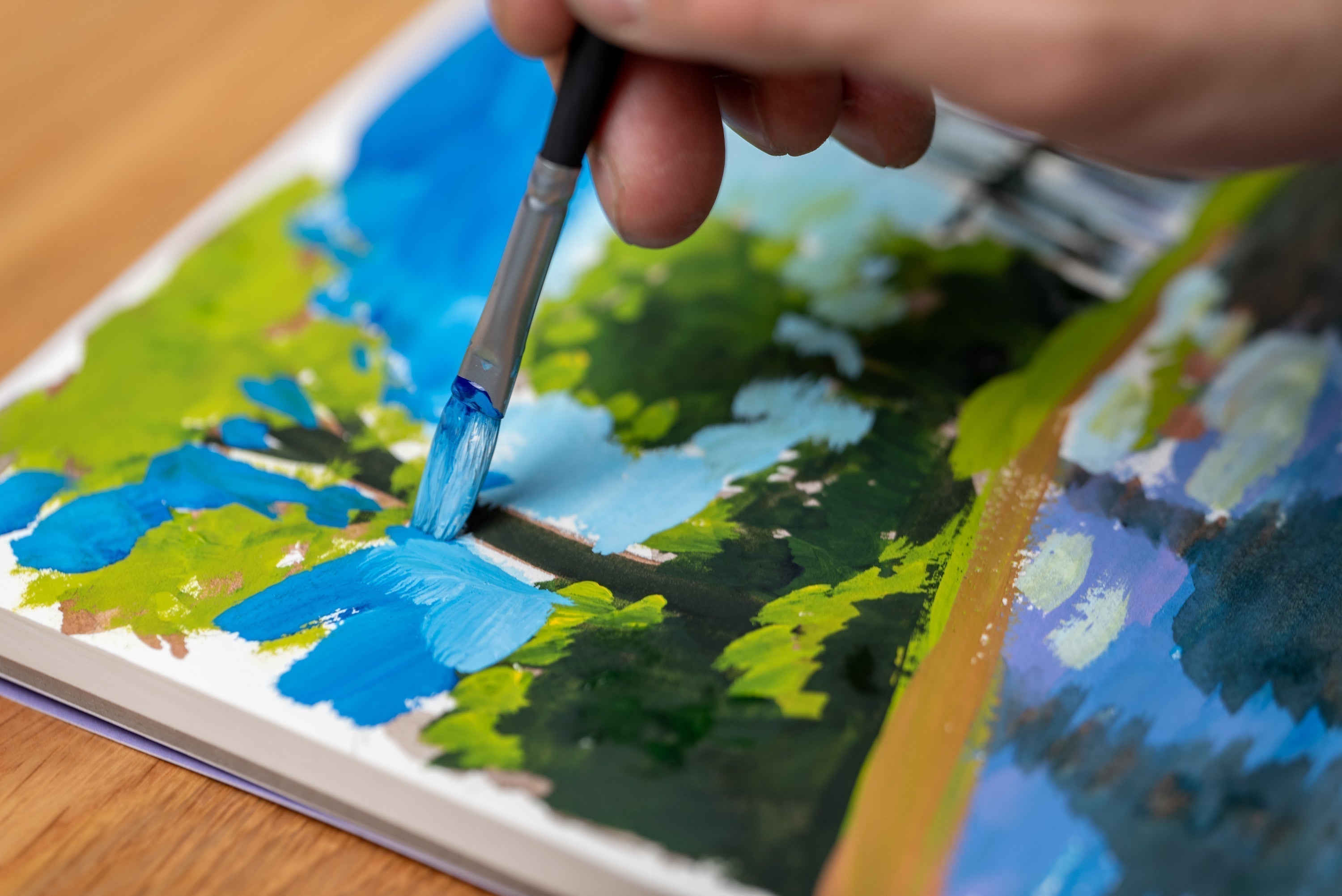 Extra Fine Gouache, Cerulean Blue Chromium