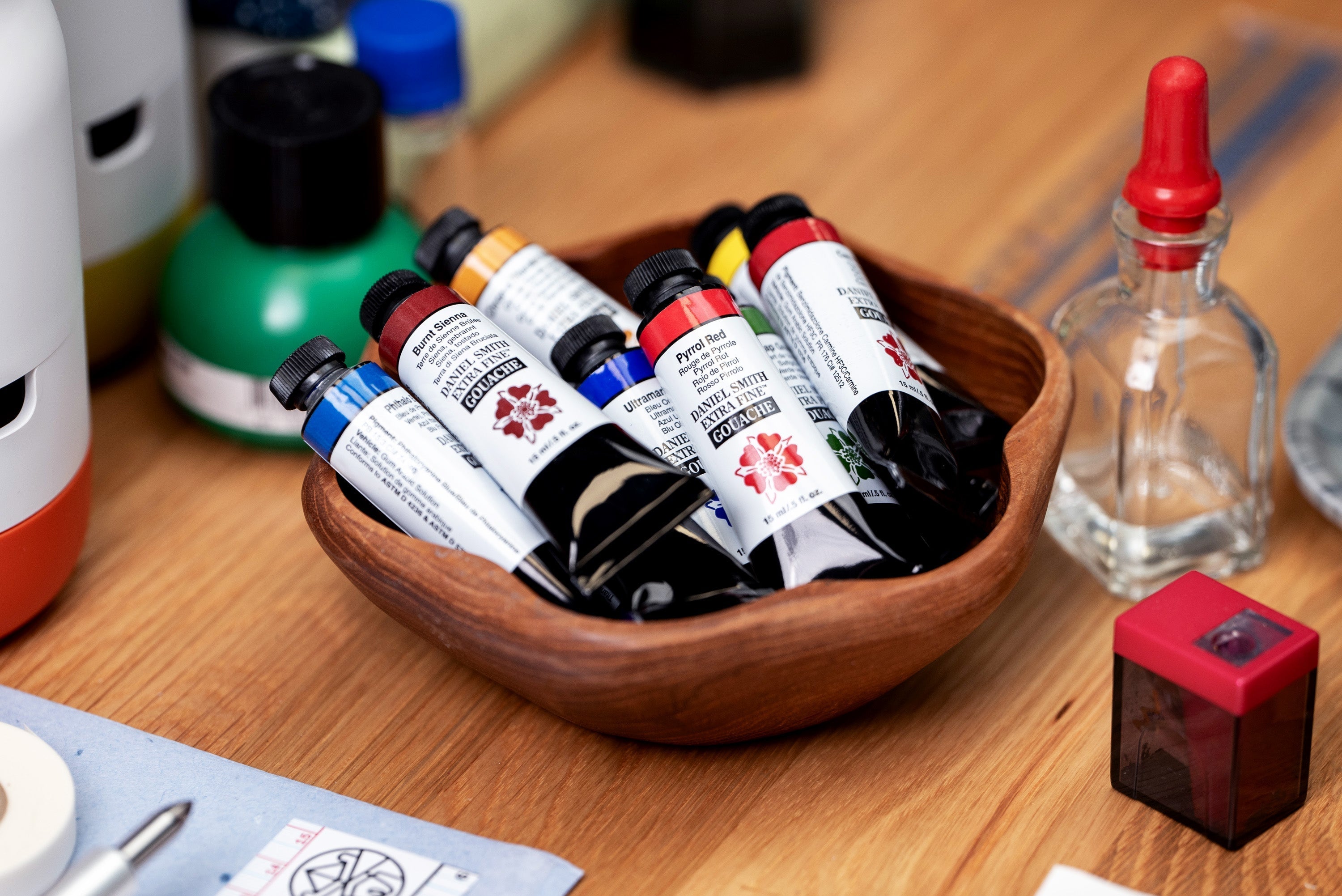 Extra Fine Gouache, Enviro-Friendly Red Iron Oxide