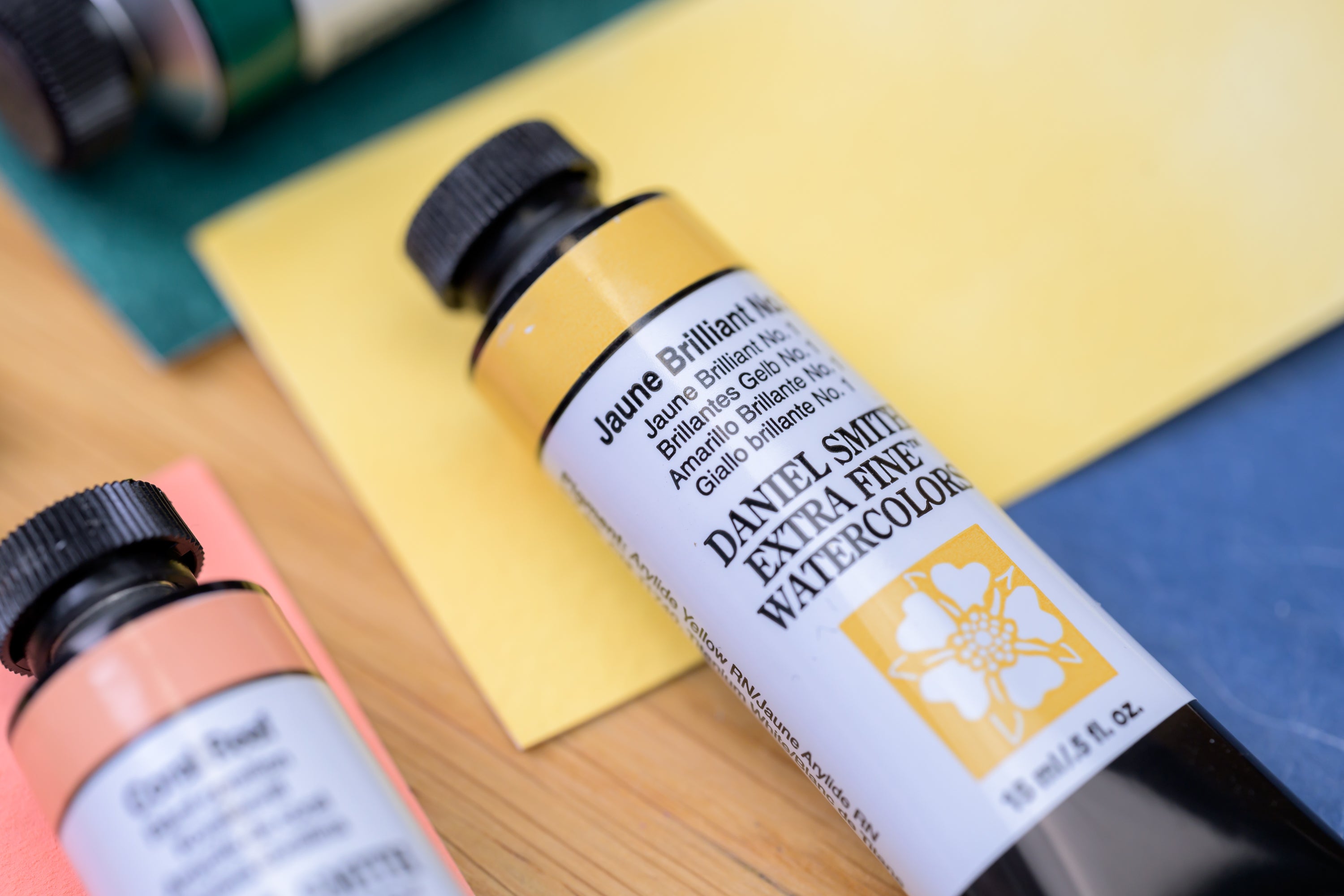 Daniel Smith Extra Fine Watercolor, 15 mL, Jaune Brilliant #1