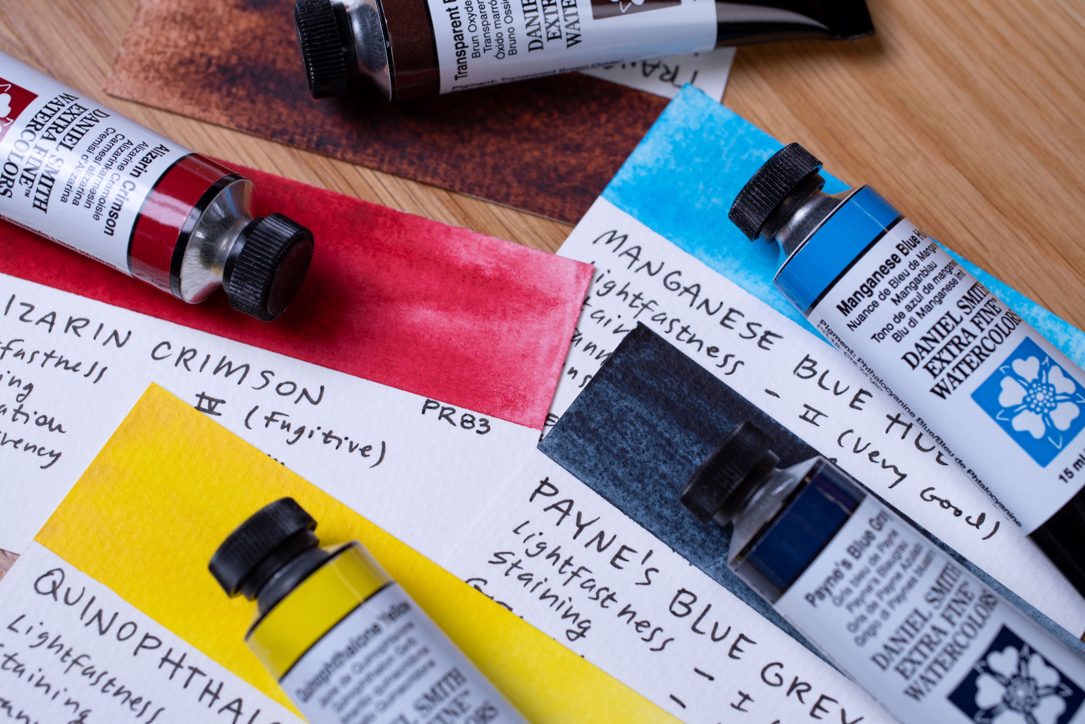 Daniel Smith Extra Fine Watercolor, Winter Colors Set of 5