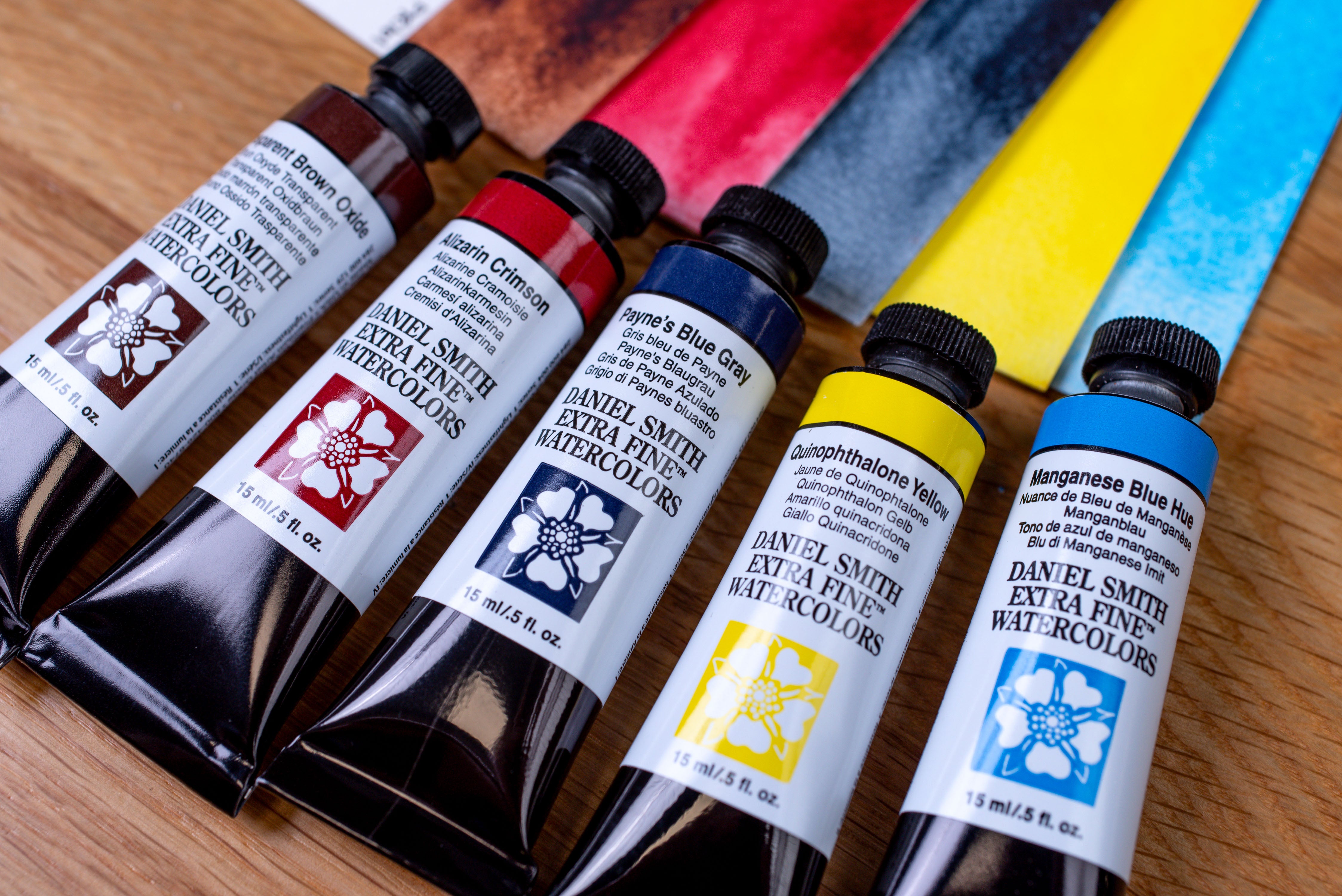 Daniel Smith Extra Fine Watercolor, Winter Colors Set of 5