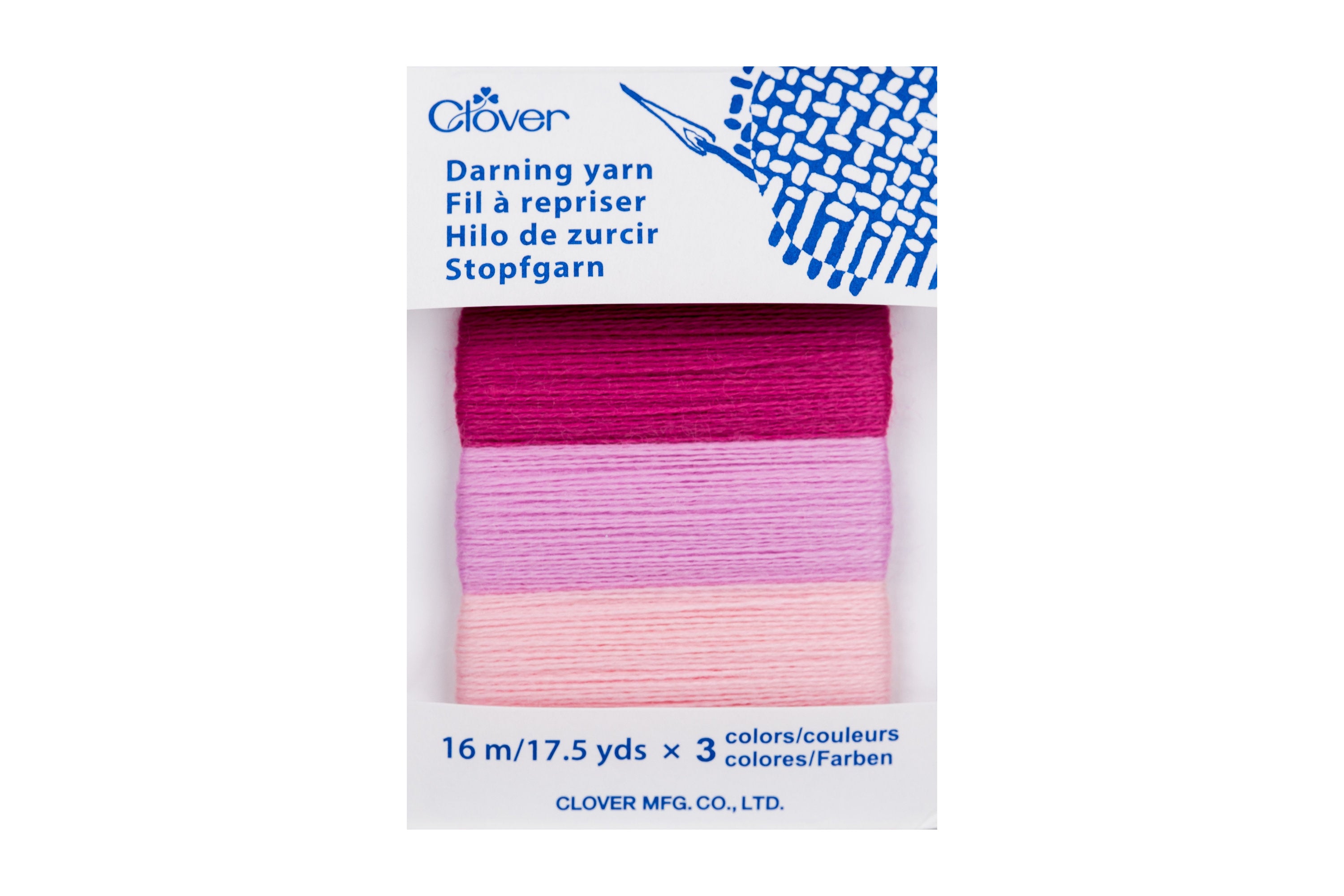 Clover Darning Yarn, Three-Color Pack