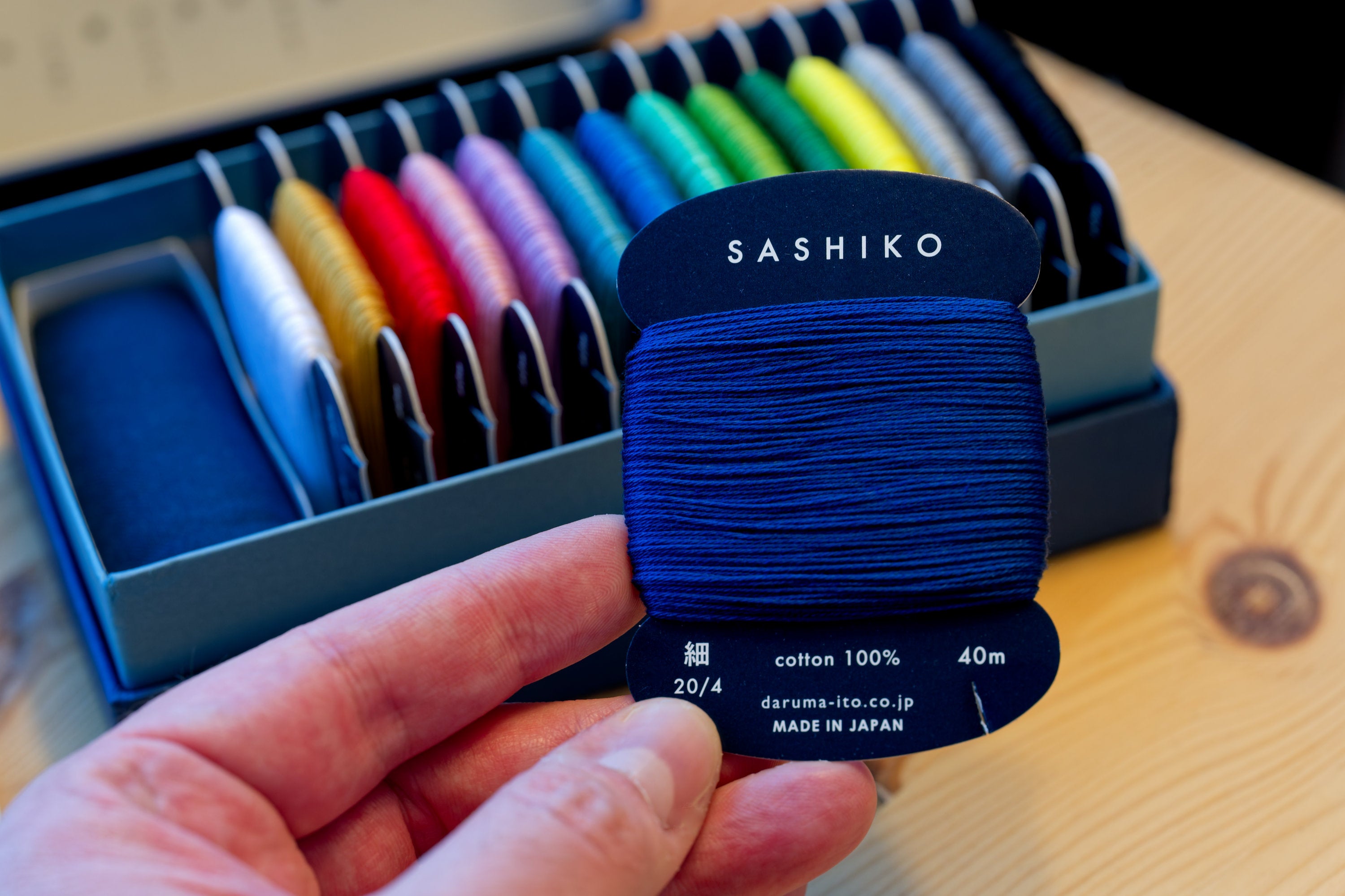 Complete Sashiko Kit, 15 Colors