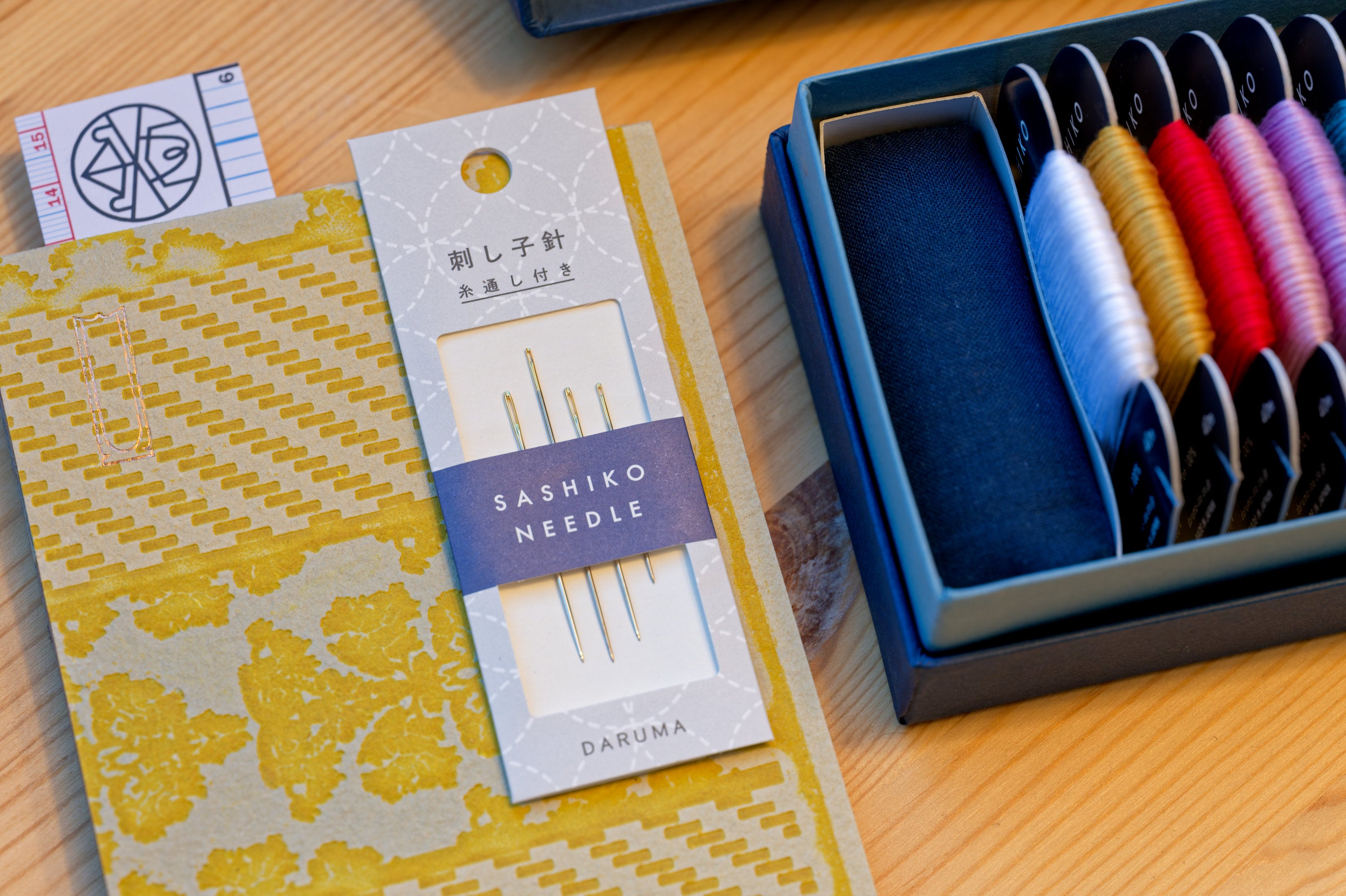 Complete Sashiko Kit, 15 Colors