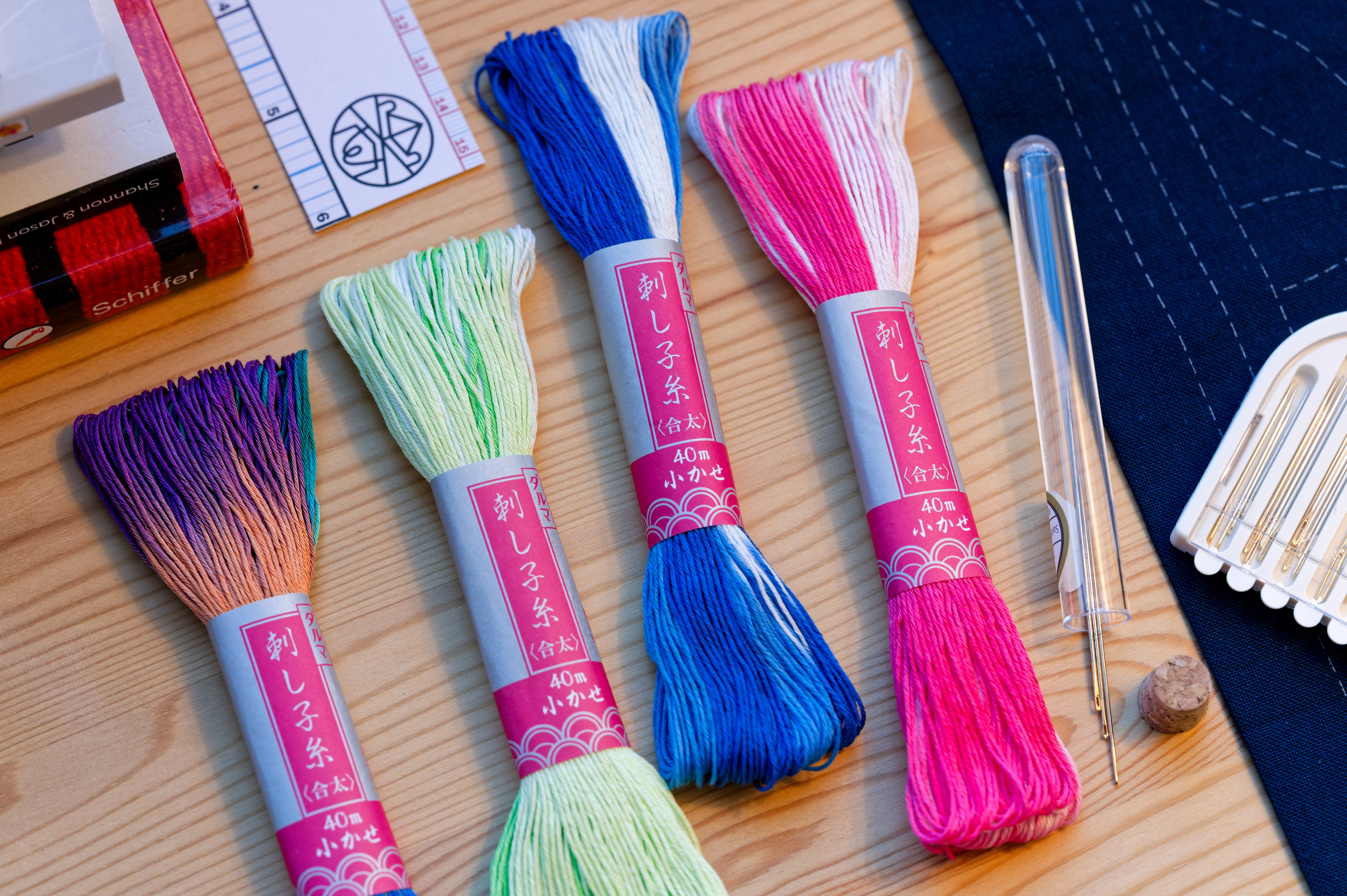 Six-Ply Sashiko Thread, #51 Falling Petals