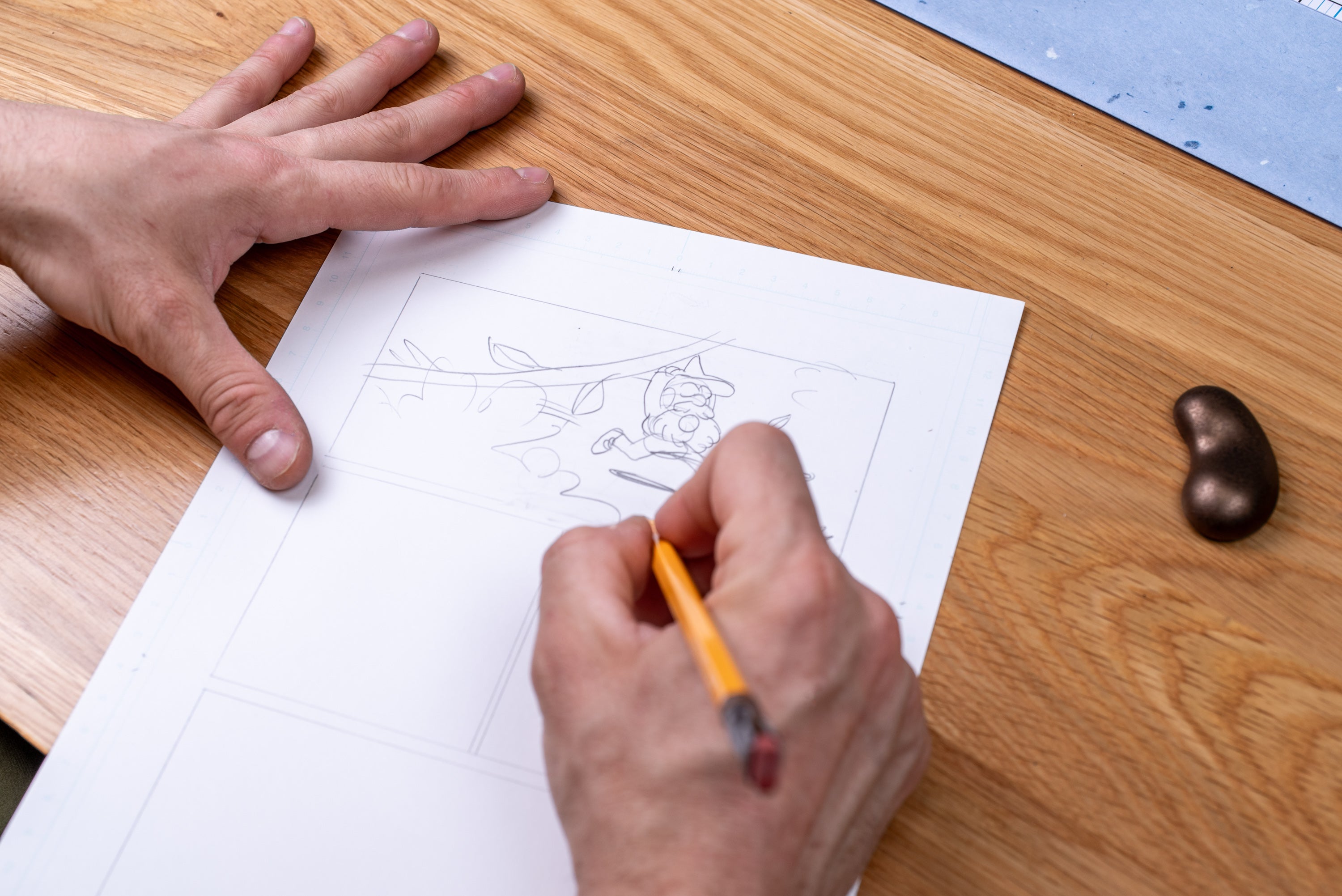 Deleter Comic Paper, A4, With Guides